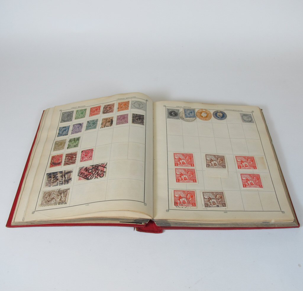 A large collection of British, Commonwealth and world stamps Viewing by appointment only