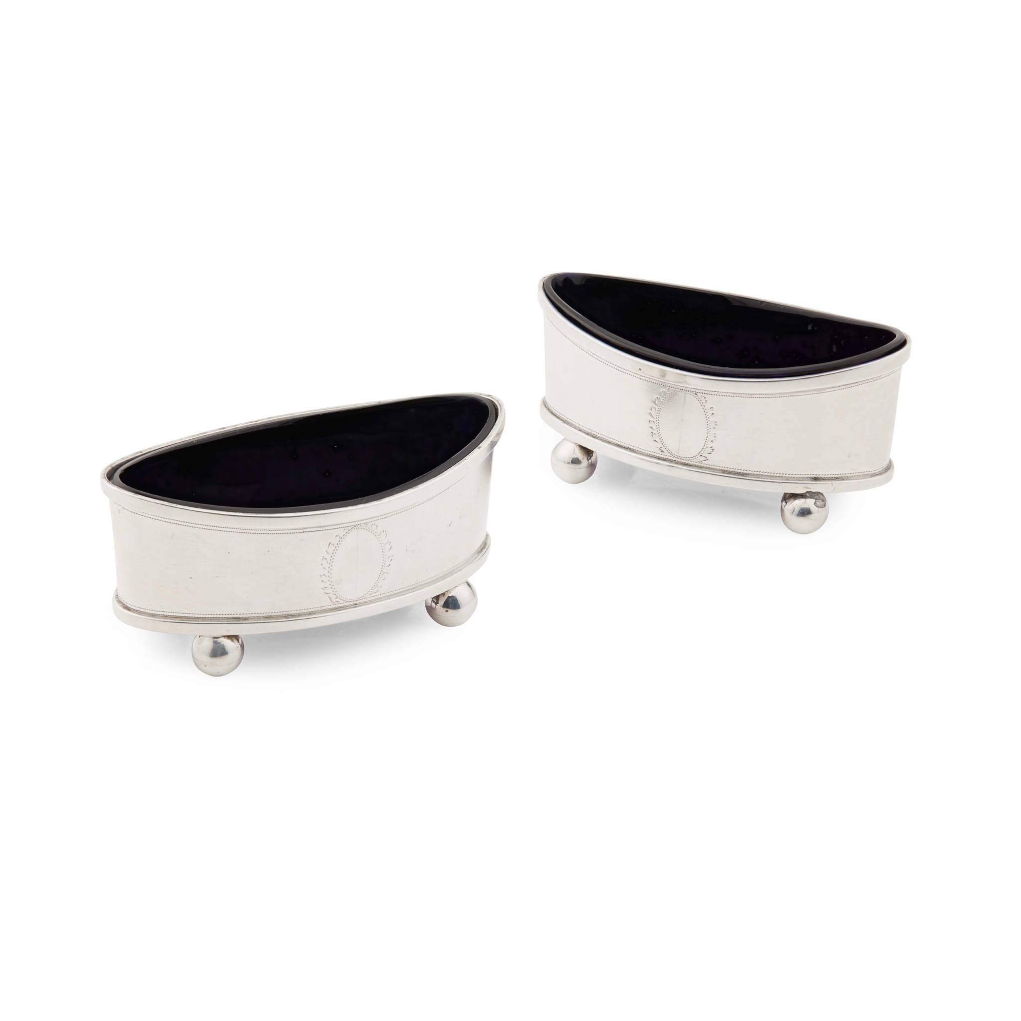 MONTROSE / ABERDEEN – A PAIR OF SCOTTISH PROVINCIAL SALTS