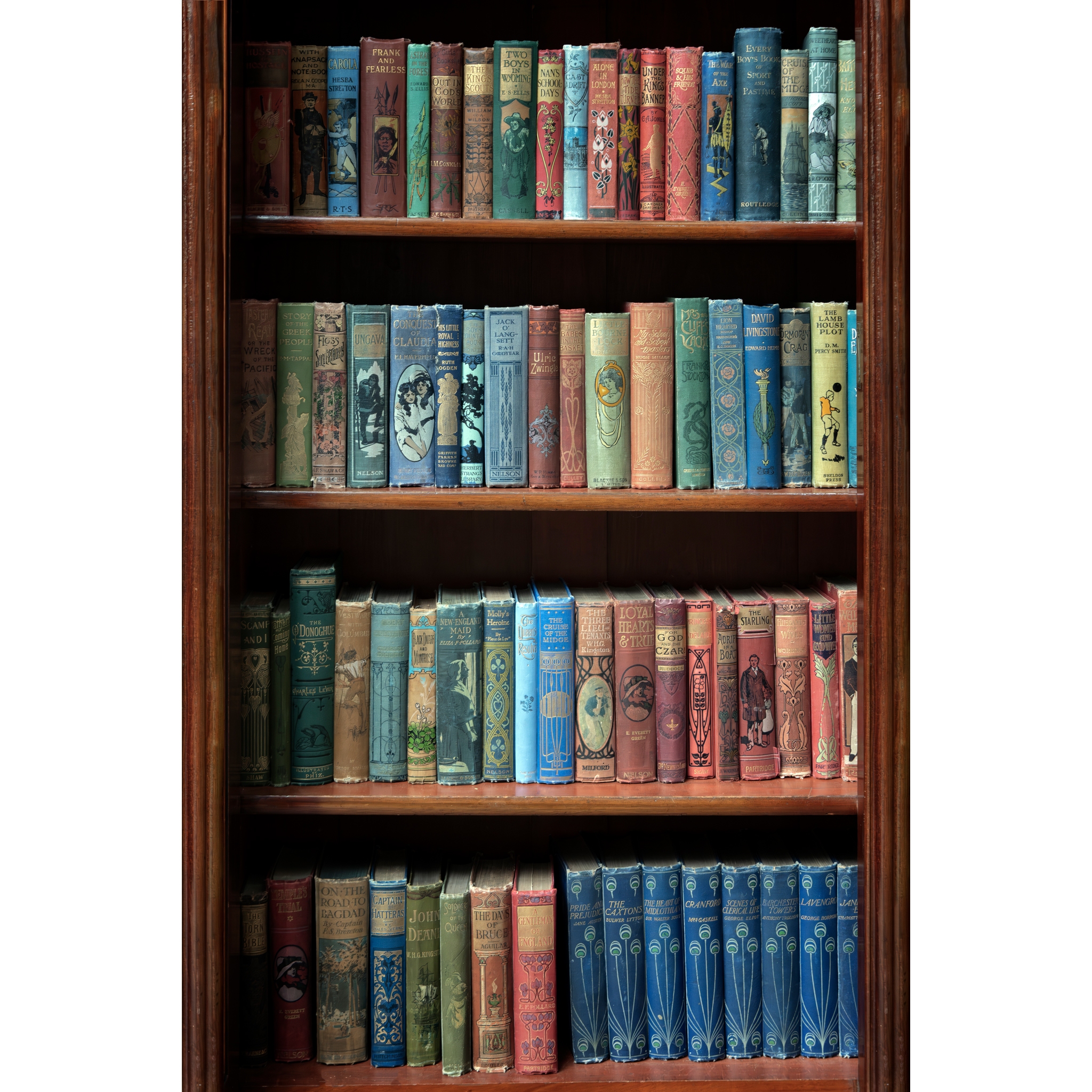 A COLLECTION OF CLOTH AND GILT DECORATIVE BINDINGS