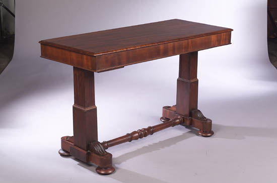 A William IV mahogany metamorphic dumbwaiter