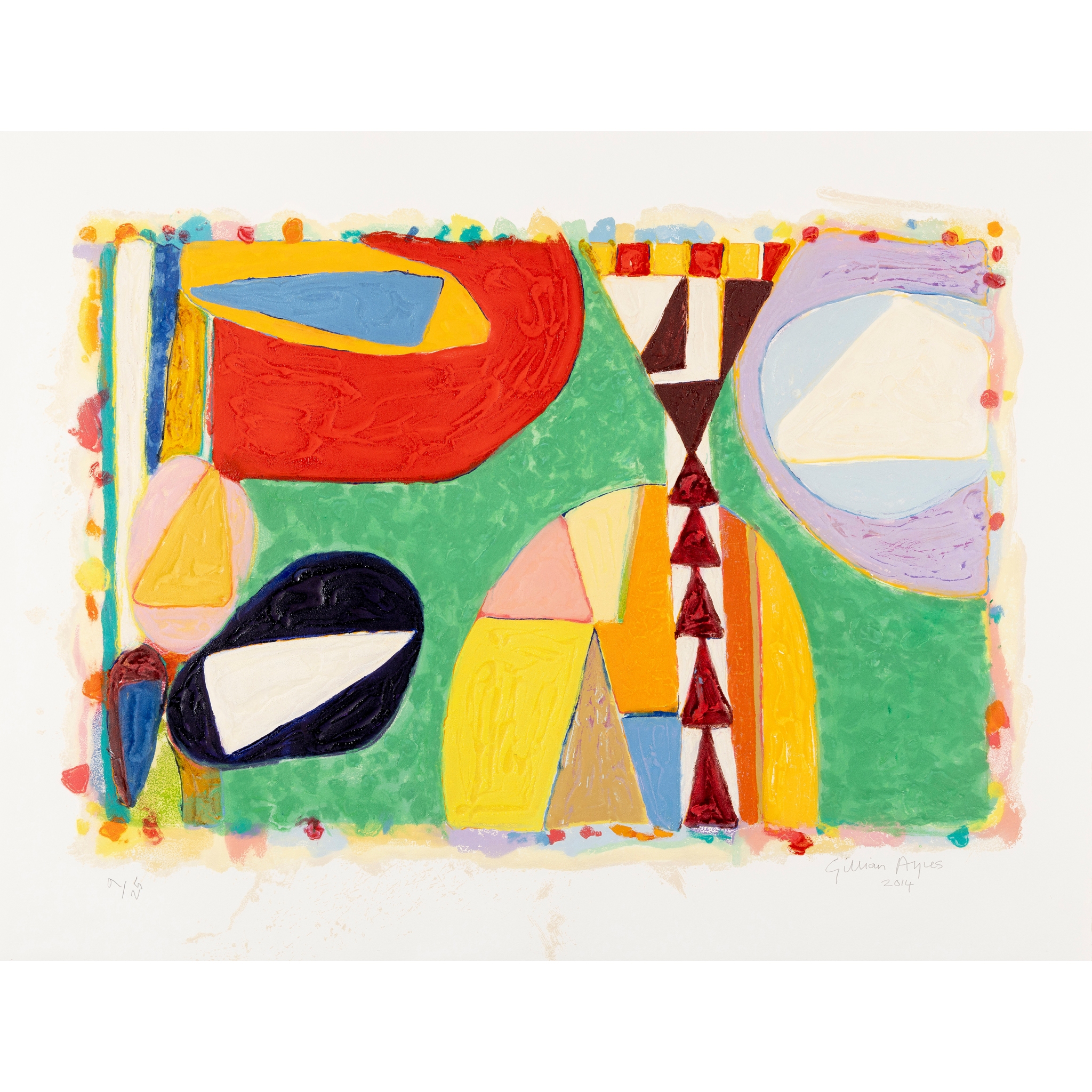 GILLIAN AYRES (BRITISH 1930-2018)