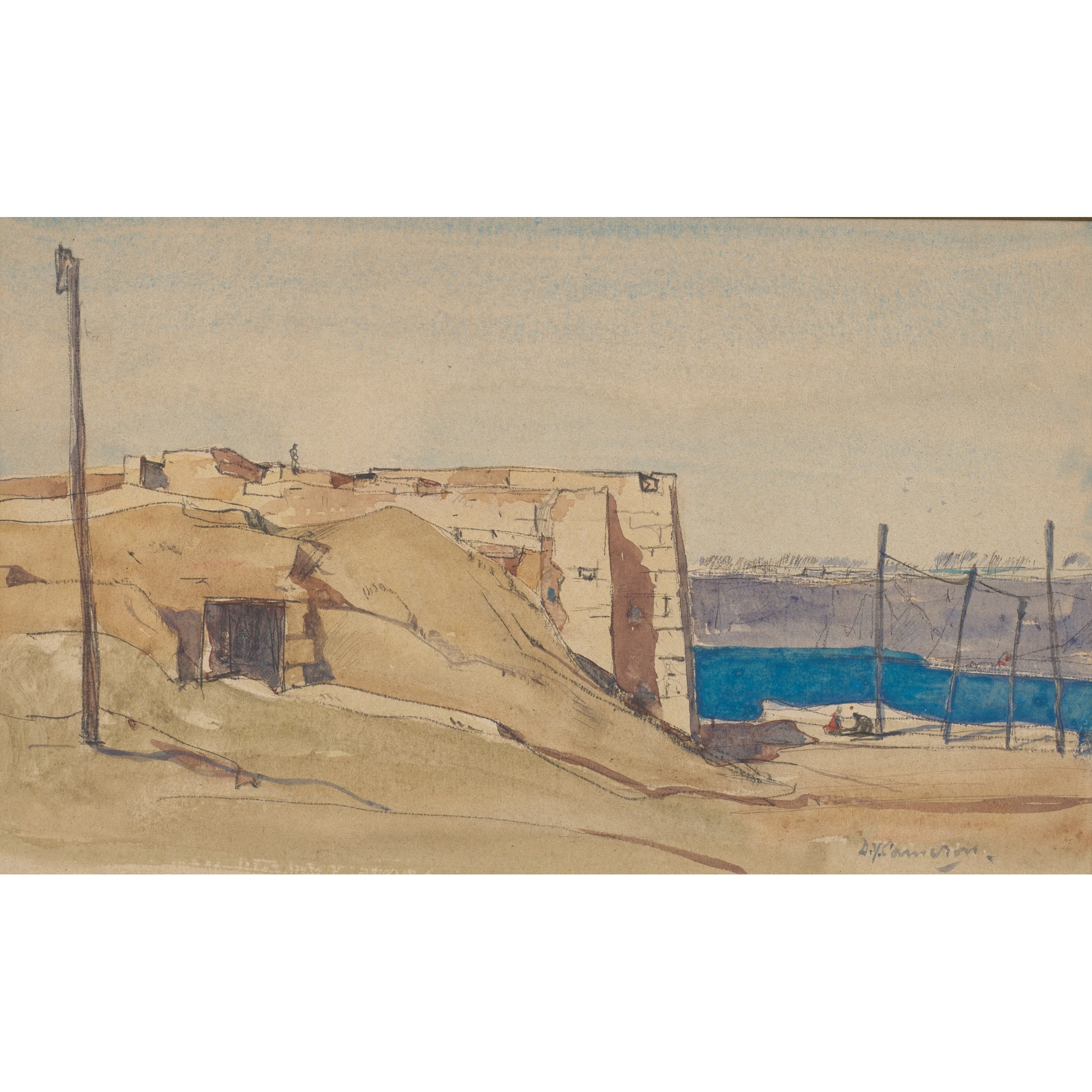 SIR DAVID YOUNG CAMERON R.A., R.S.A., R.W.S., R.S.W., R.E. (SCOTTISH 1865-1945)