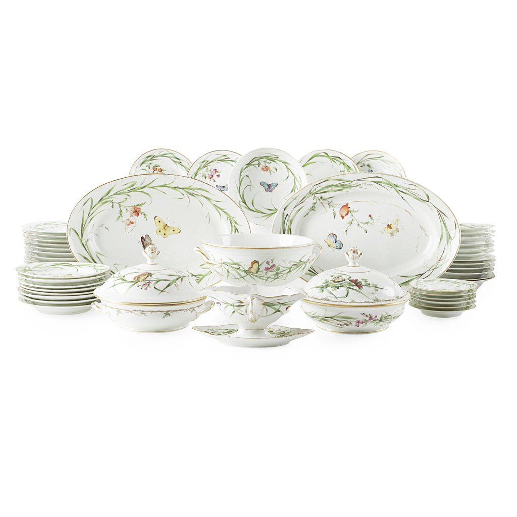 ROYAL COPENHAGEN PART PORCELAIN DINNER SERVICE