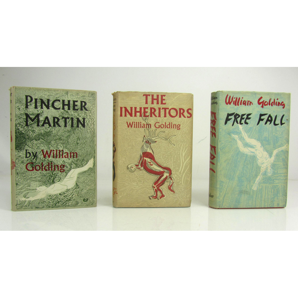 Golding, William - 3 First editions, comprising