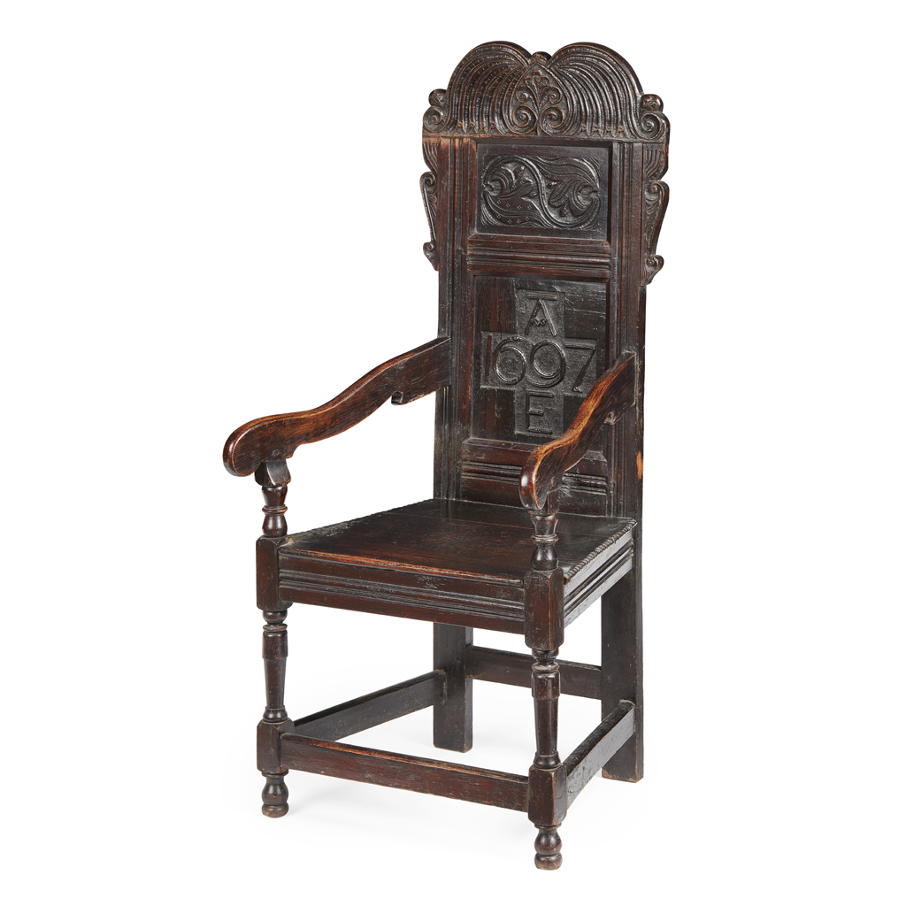 YORKSHIRE OAK PANEL ARMCHAIR