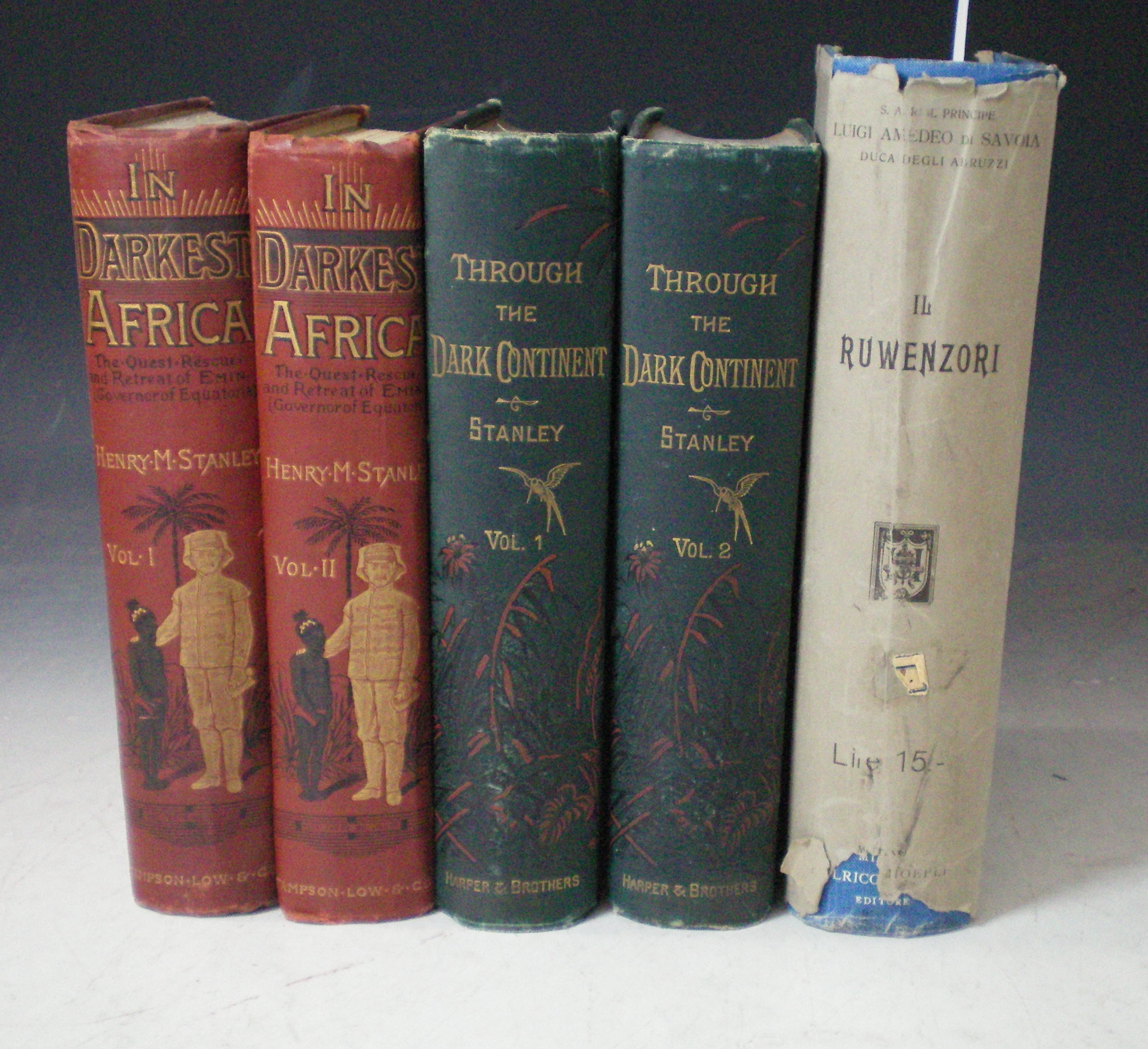 Africa -- Stanley, Henry M. and Prince Amedeo of Savoy
