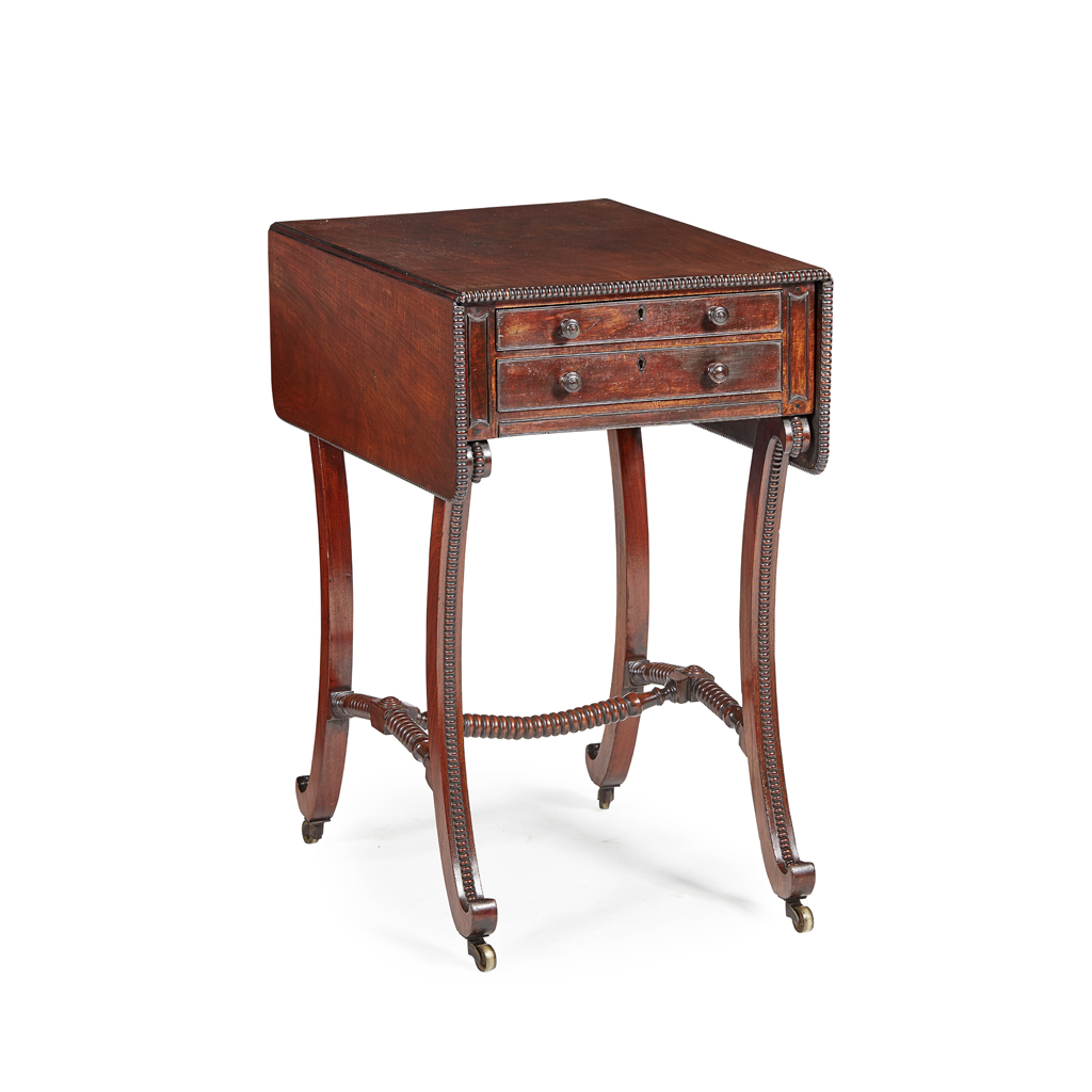AN UNUSUAL SCOTTISH REGENCY MAHOGANY BREAKFAST OR OCCASIONAL TABLE, IN THE MANNER OF WILLIAM TROTTER, EDINBURGH