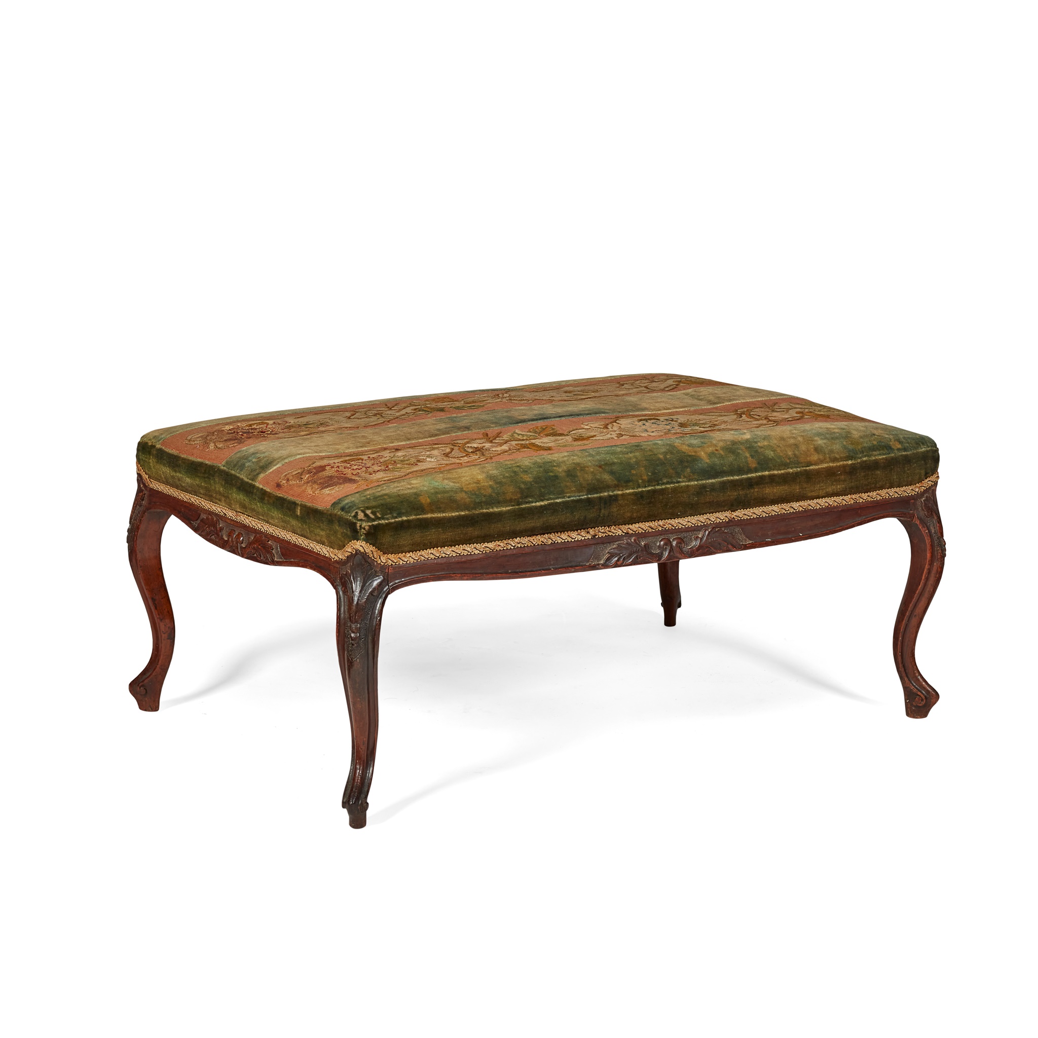 LARGE EARLY VICTORIAN SALON STOOL