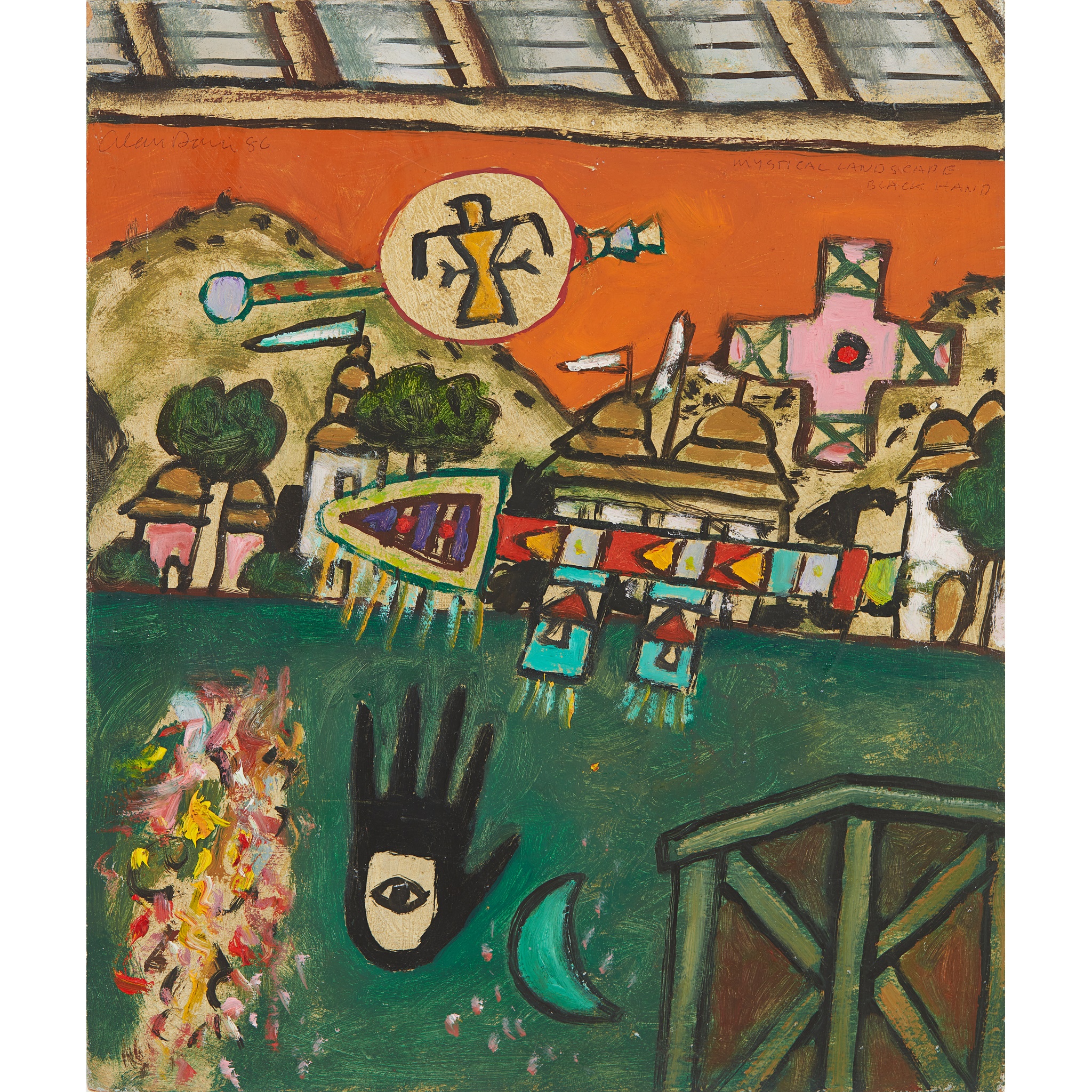 ALAN DAVIE C.B.E., R.A., H.R.S.A. (BRITISH 1920-2014)