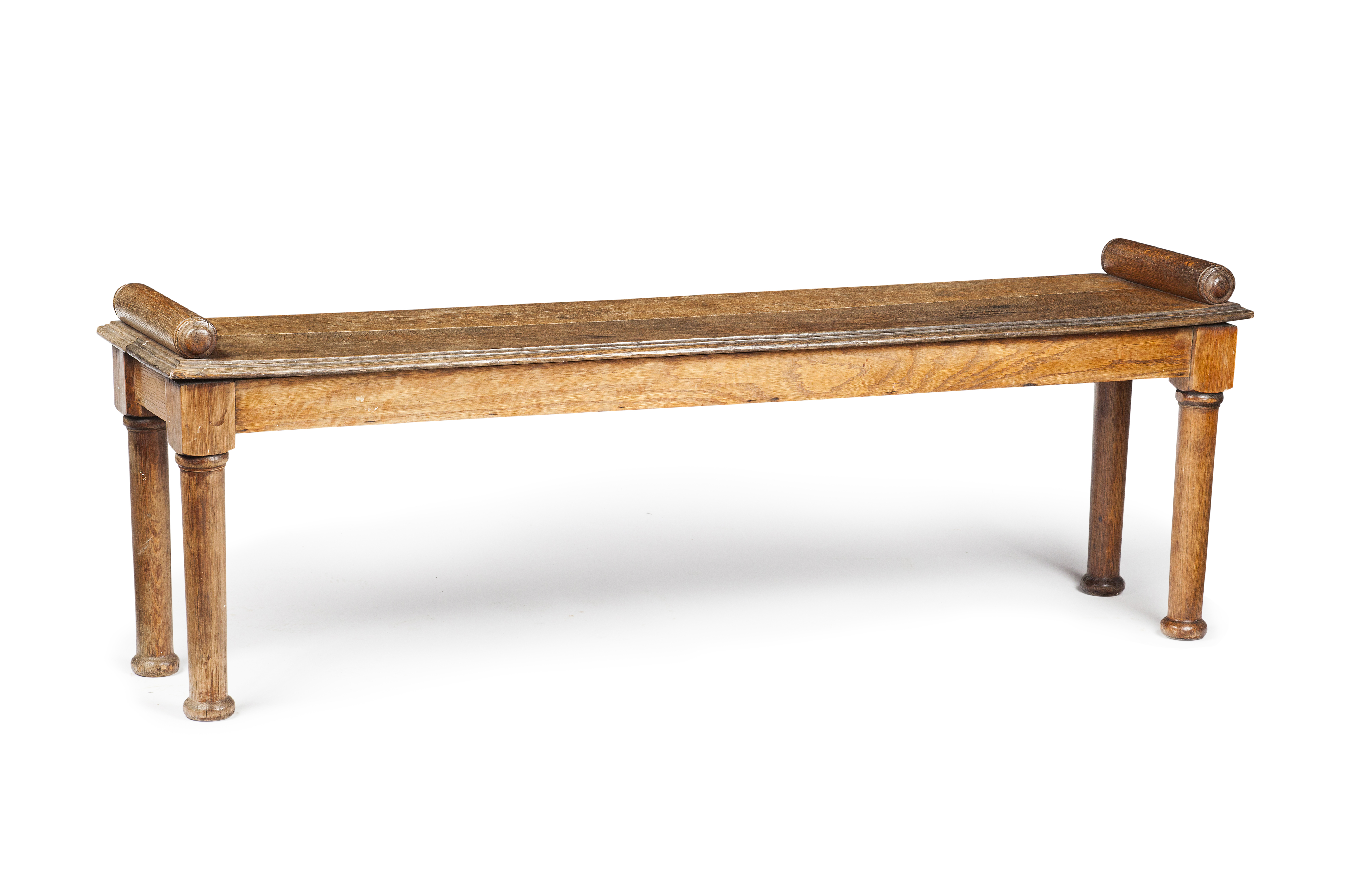 GEORGE IV OAK HALL BENCH