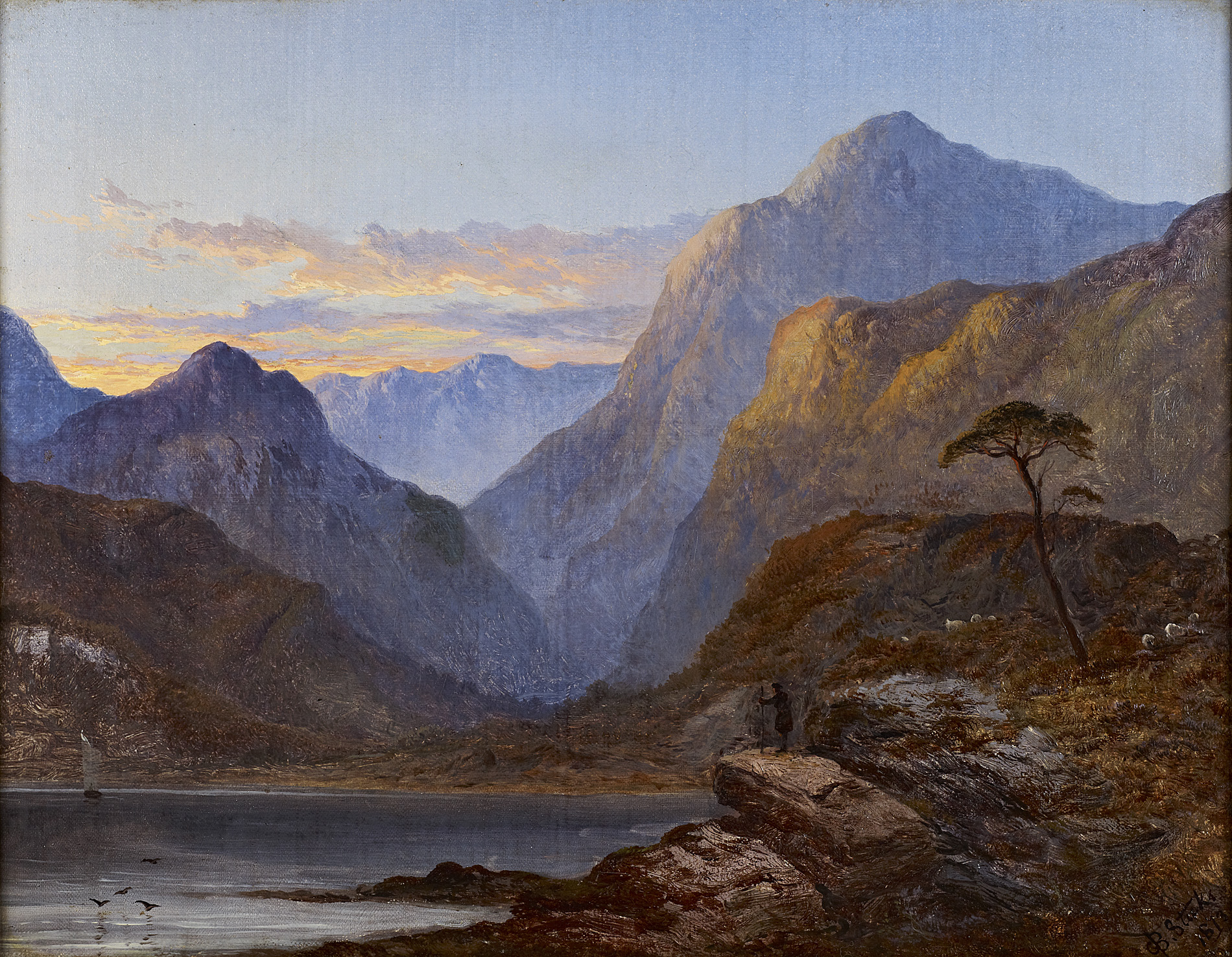 GEORGE BLACKIE STICKS (BRITISH 1843-1938)