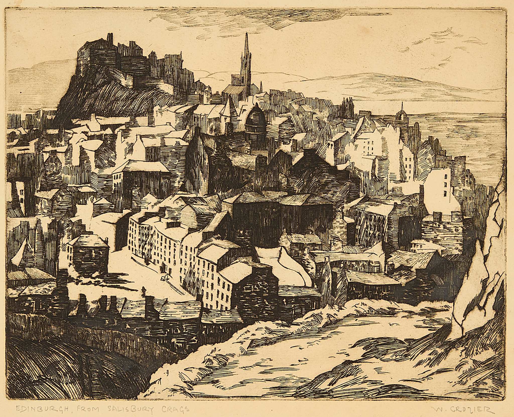 WILLIAM CROZIER (IRISH 1930-2011)