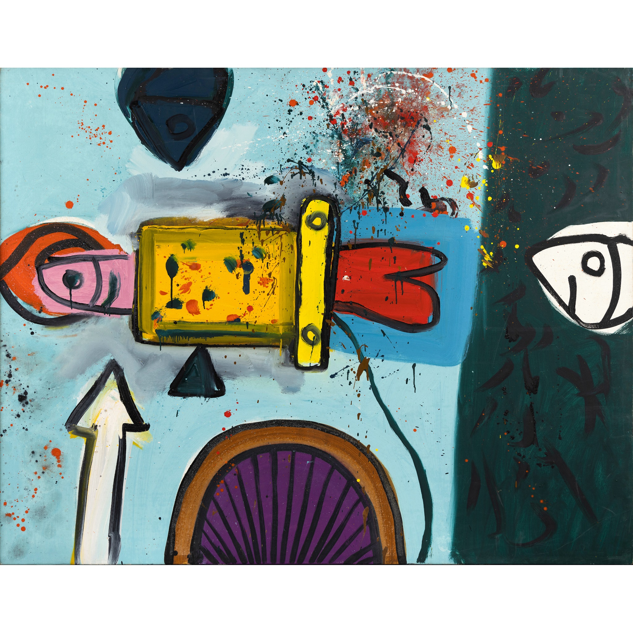 Alan Davie C.B.E., R.A., H.R.S.A. (British 1920-2014)