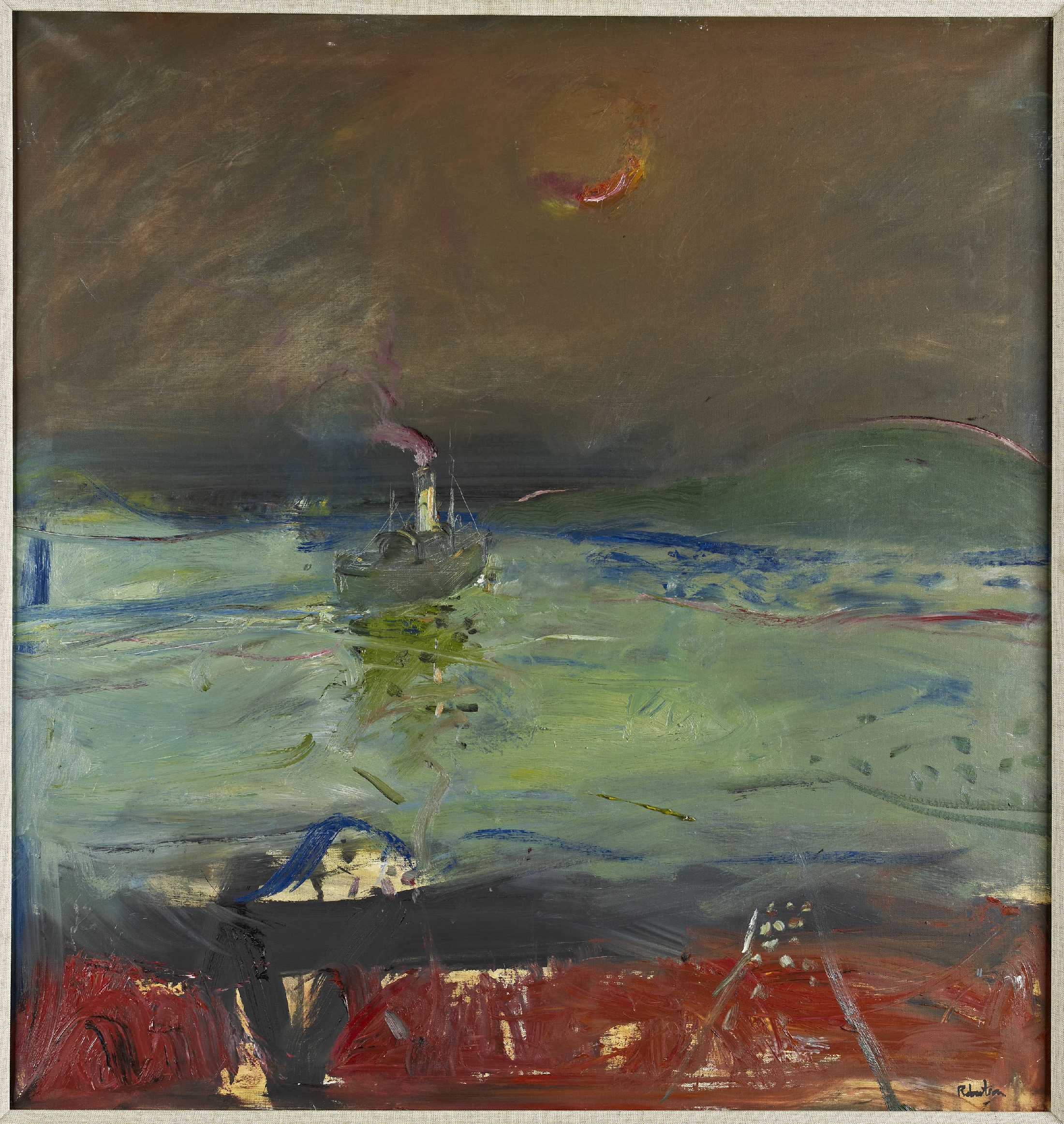 JAMES D ROBERTSON R.S.A., R.S.W., R.G.I (SCOTTISH B.1931)