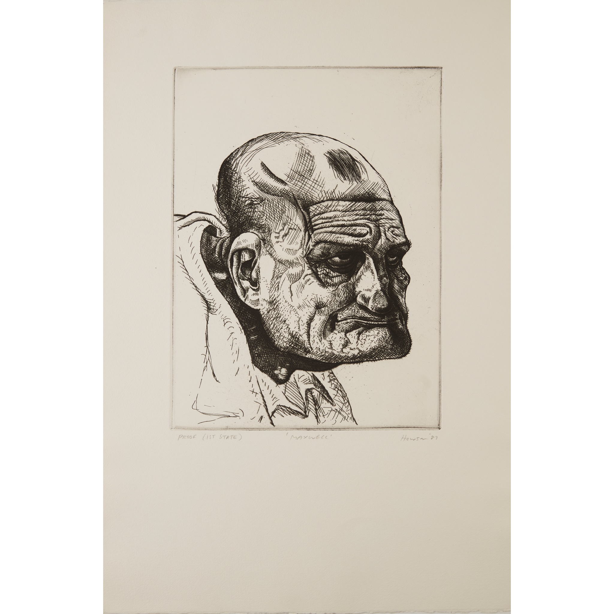 PETER HOWSON O.B.E. (SCOTTISH 1958-)