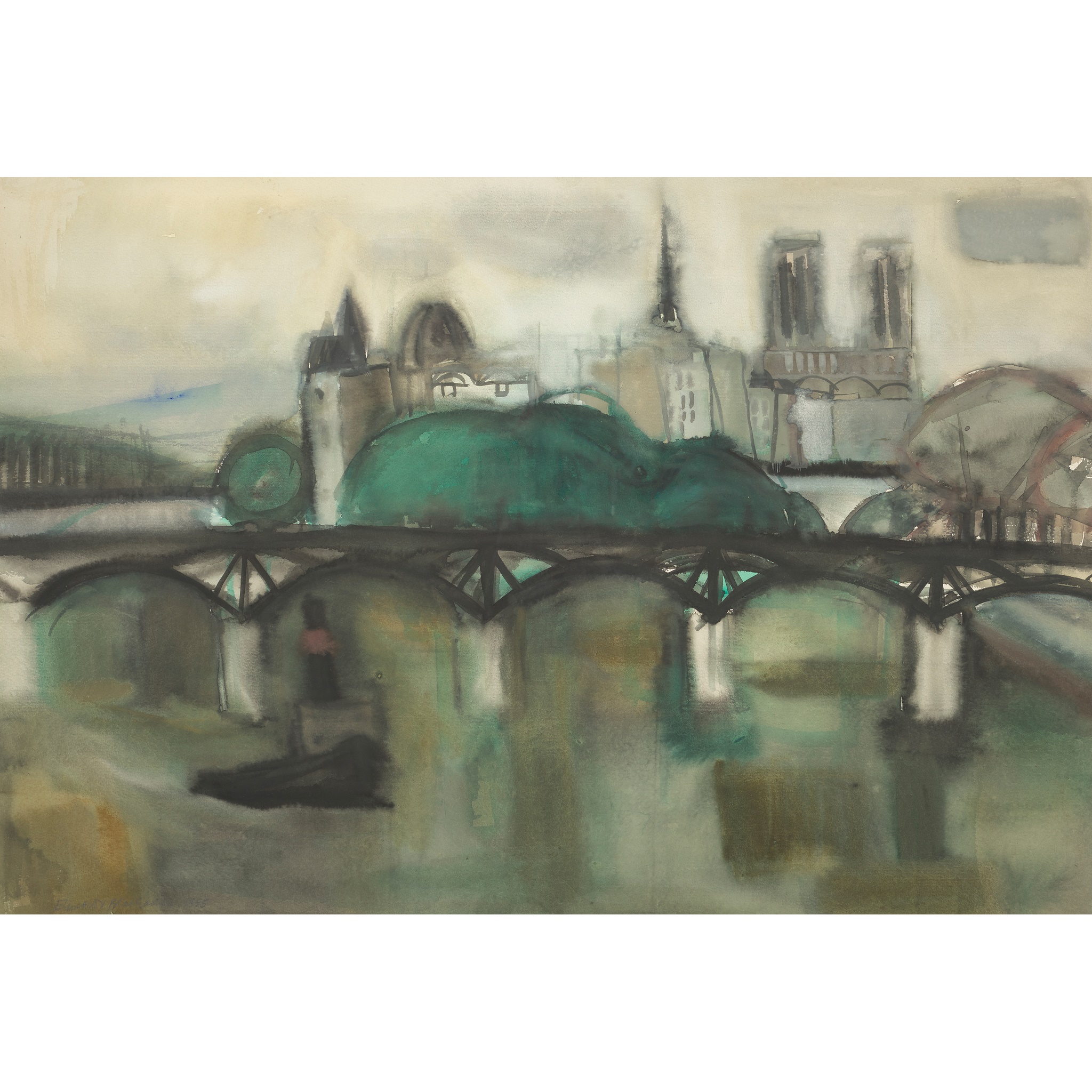 DAME ELIZABETH BLACKADDER O.B.E., R.A., R.S.A., R.S.W., R.G.I., D.Litt (SCOTTISH 1931-2021)