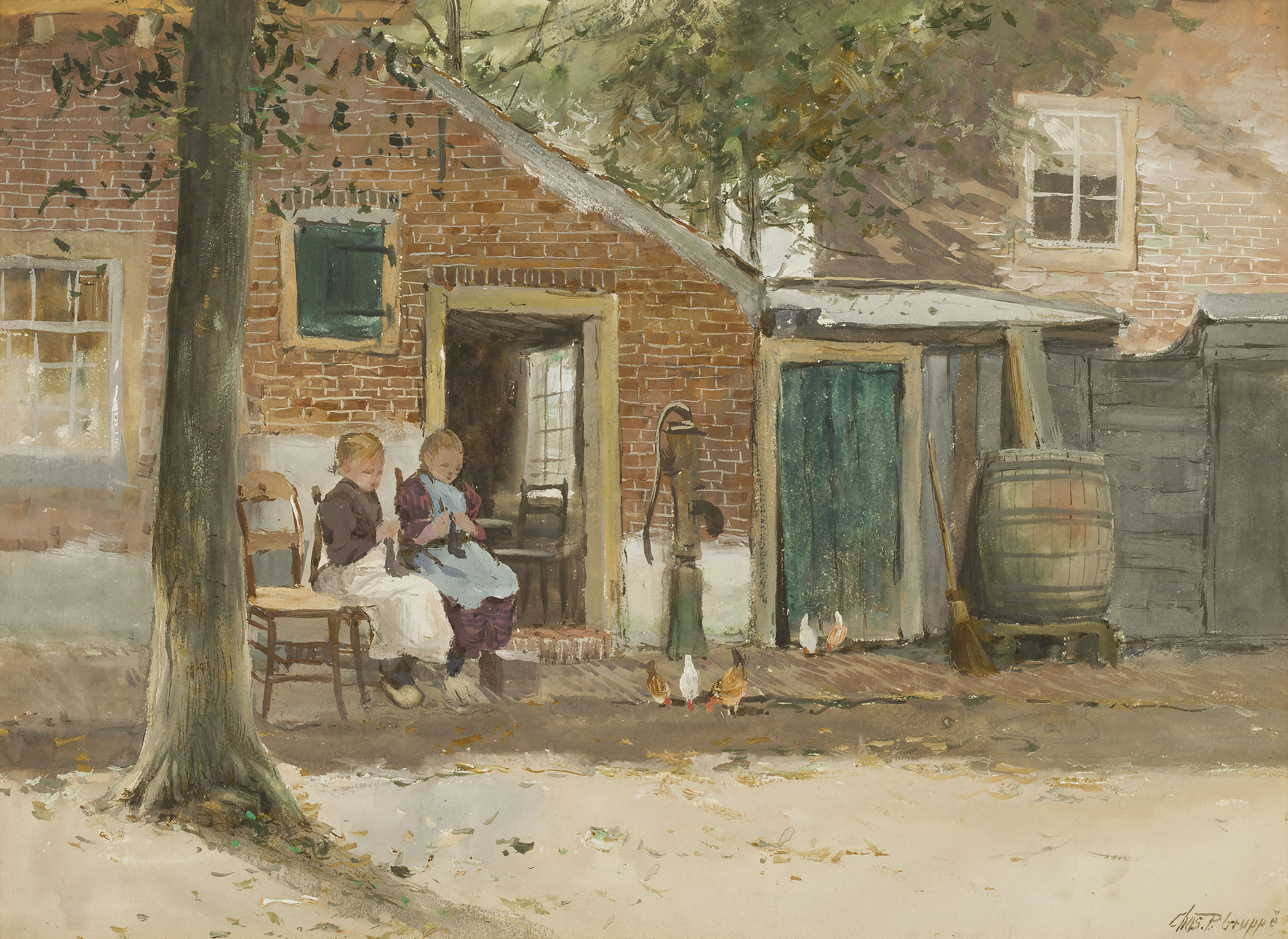 CHARLES PAUL GRUPPE (AMERICAN 1860-1940)