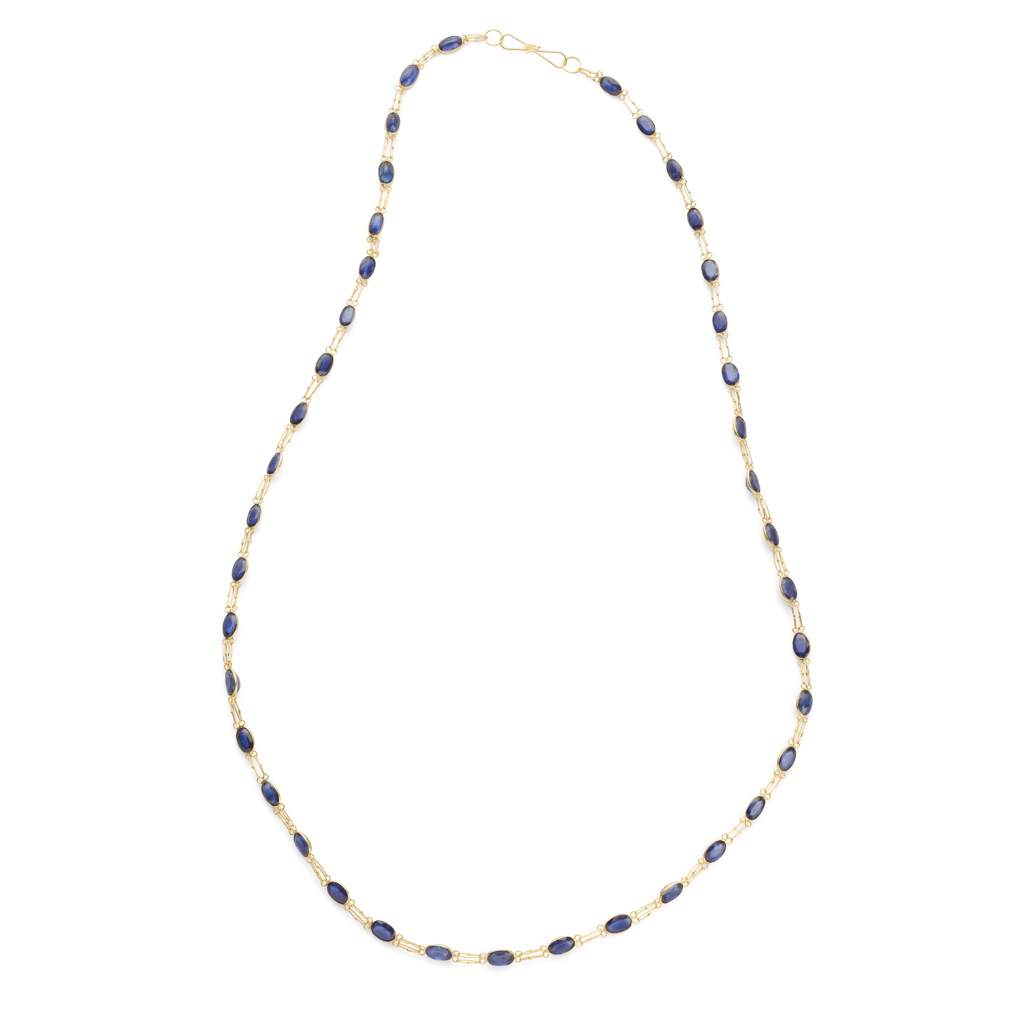A sapphire necklace