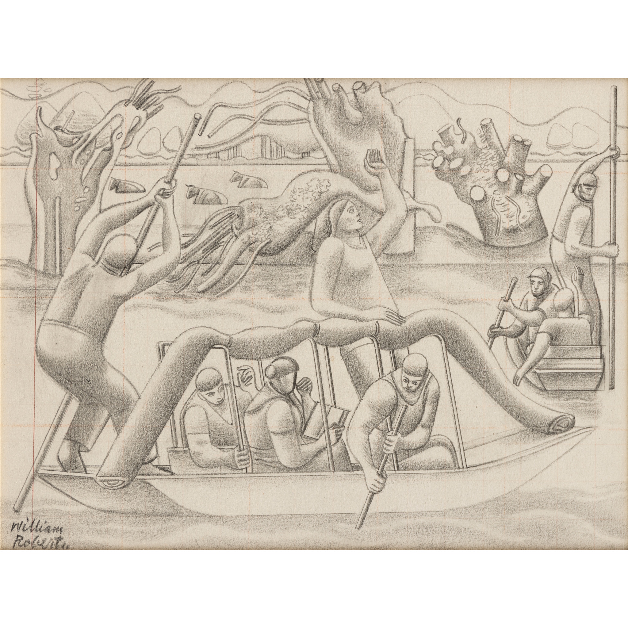 WILLIAM ROBERTS R.A. (BRITISH 1895-1980)