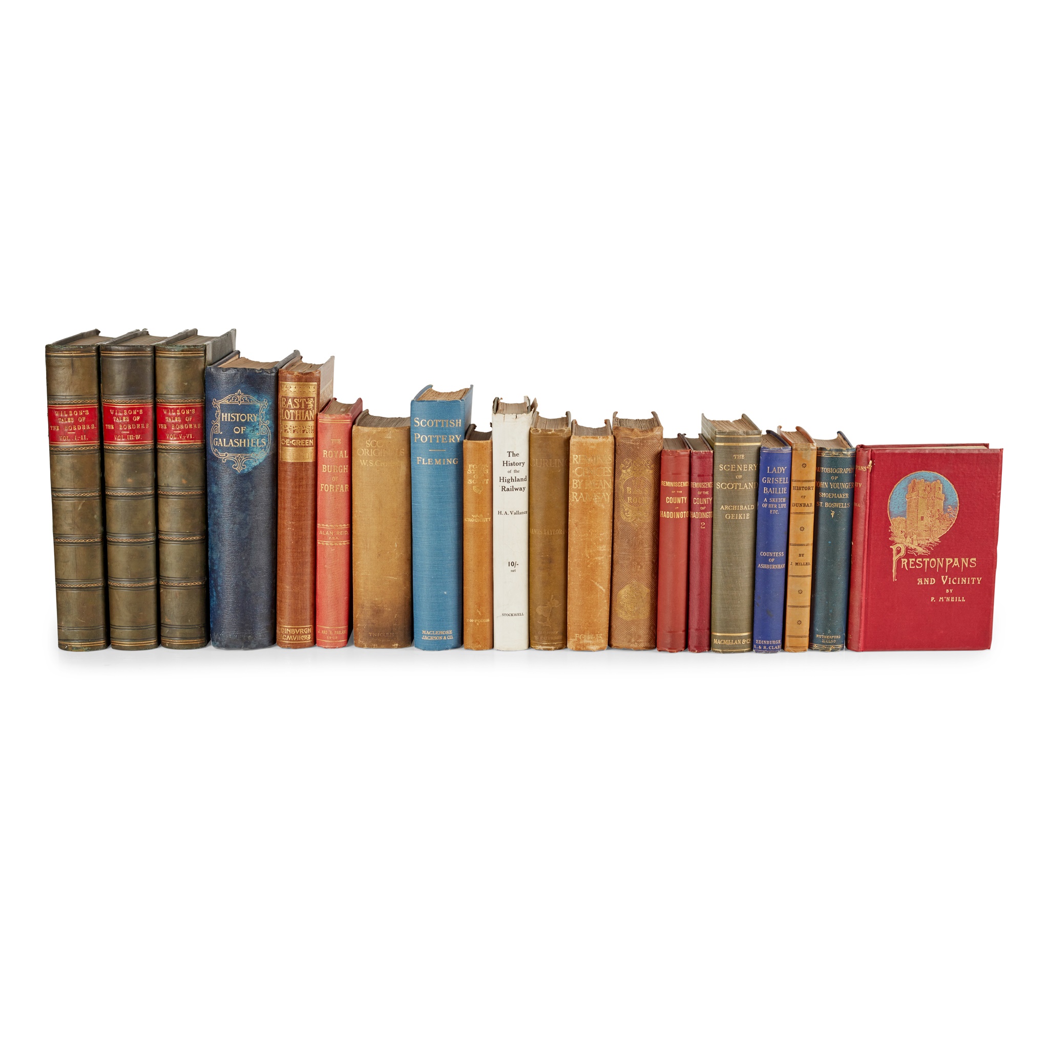 Scottish History and Topography, a large collection