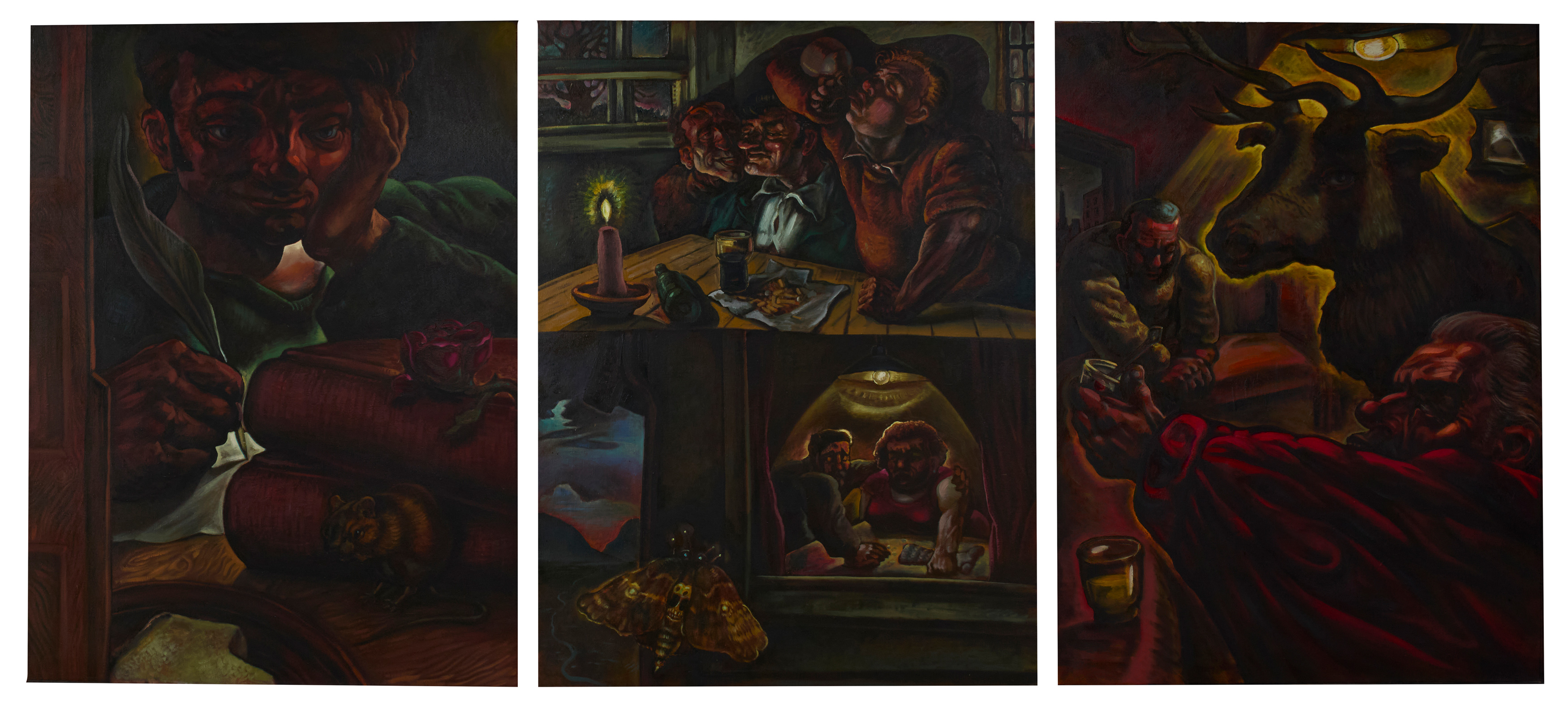 PETER HOWSON O.B.E. (SCOTTISH 1958-)