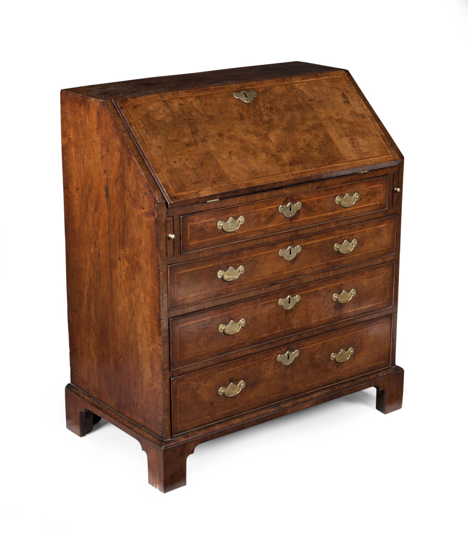 GEORGE II WALNUT BUREAU