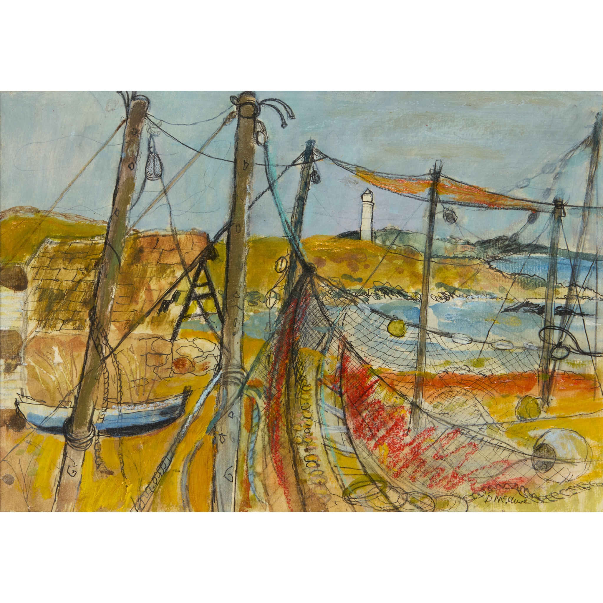 DAVID MCCLURE R.S.A., R.S.W., R.G.I. (SCOTTISH 1926-1998)