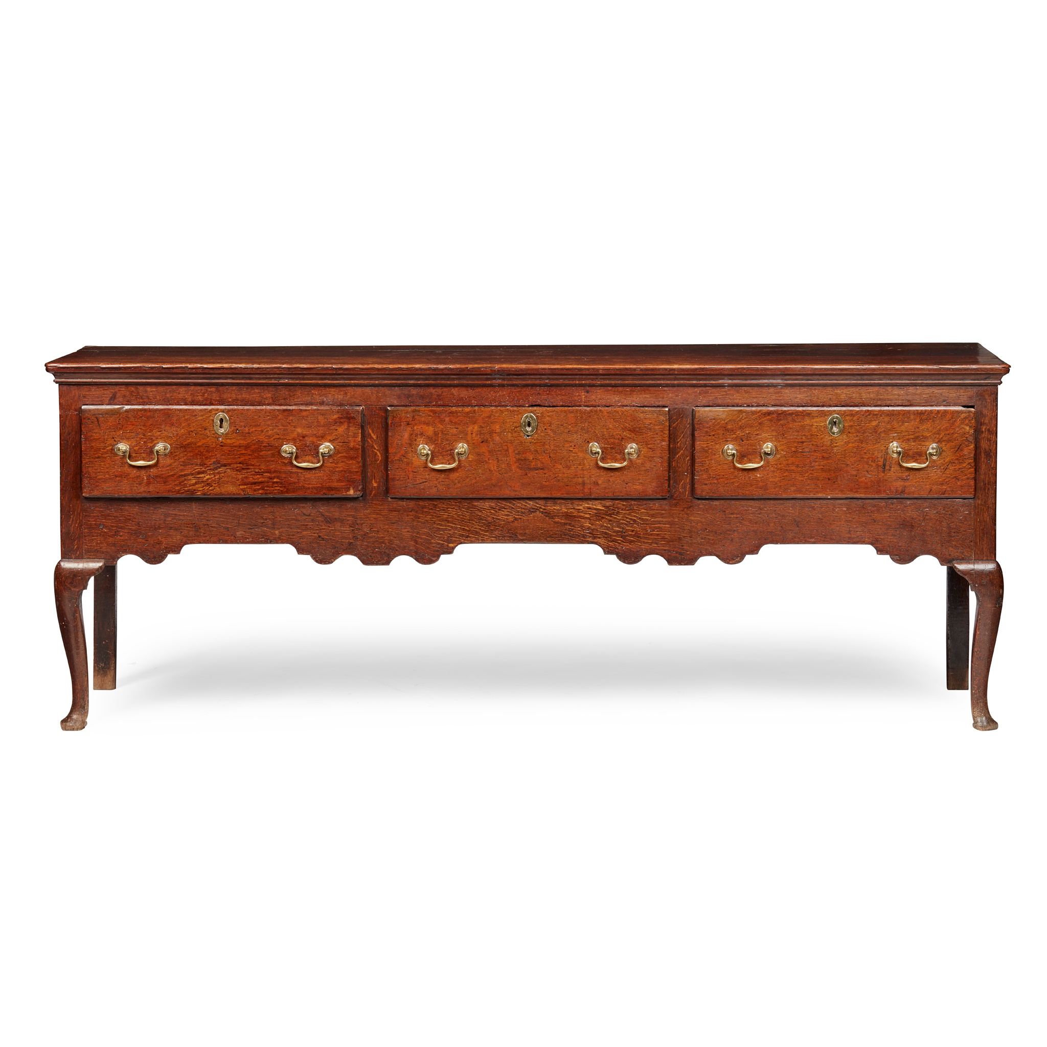 GEORGIAN OAK DRESSER BASE