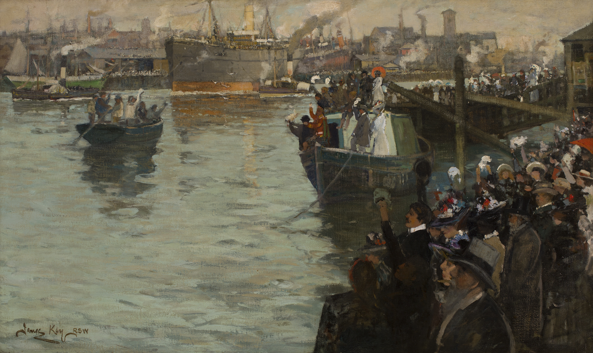 JAMES KAY R.S.A., R.S.W. (SCOTTISH 1858-1942)