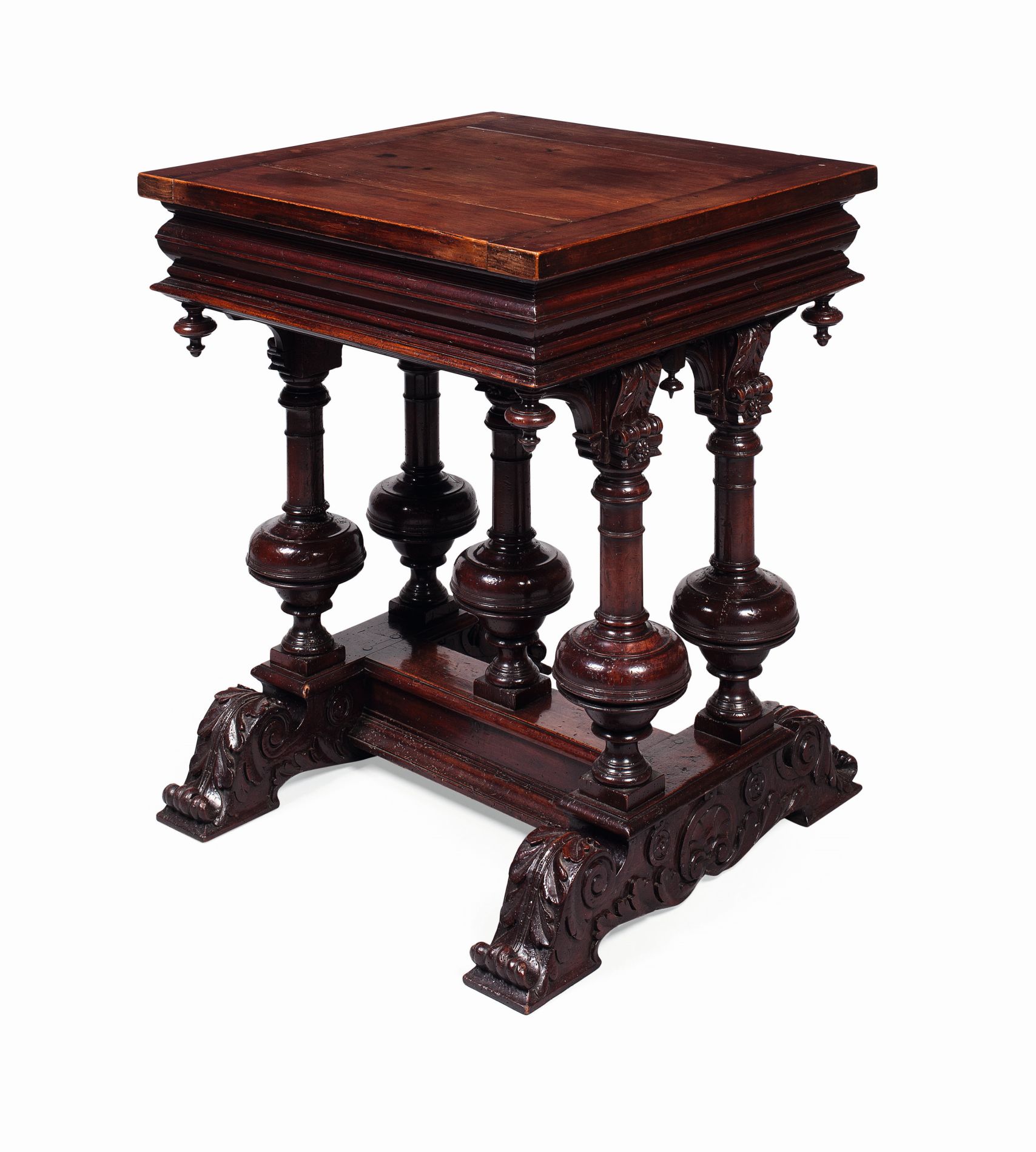 FRENCH WALNUT SIDE TABLE