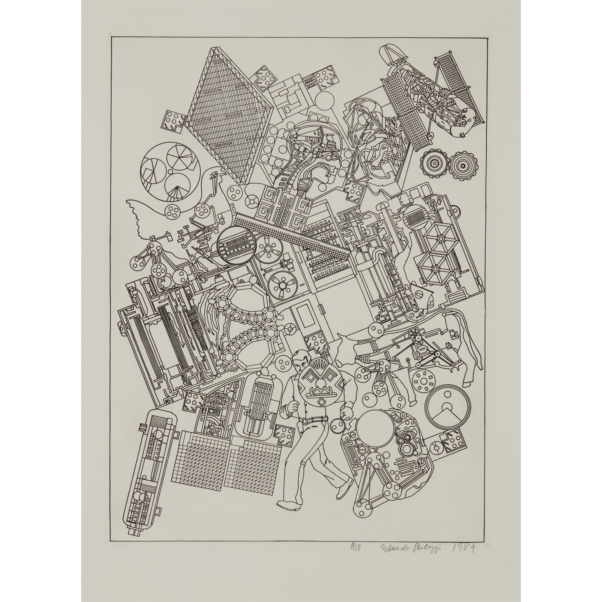 EDUARDO PAOLOZZI K.B.E., R.A., H.R.S.A. (SCOTTISH 1924-2005)