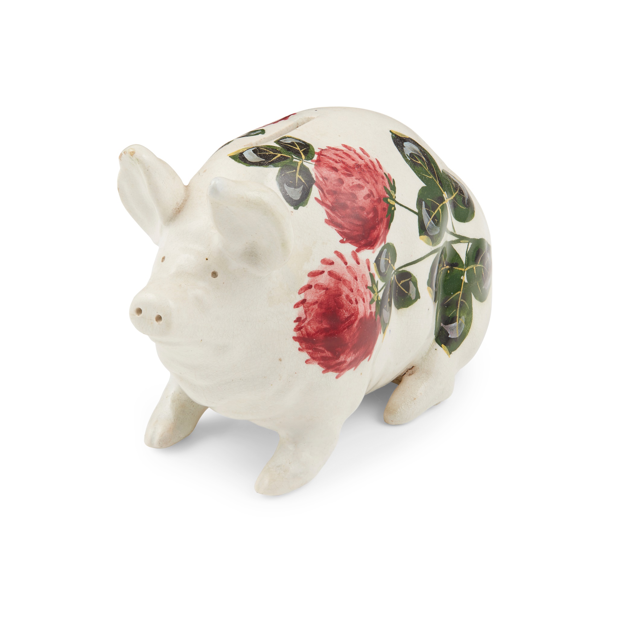A WEMYSS WARE MONEY BOX PIG