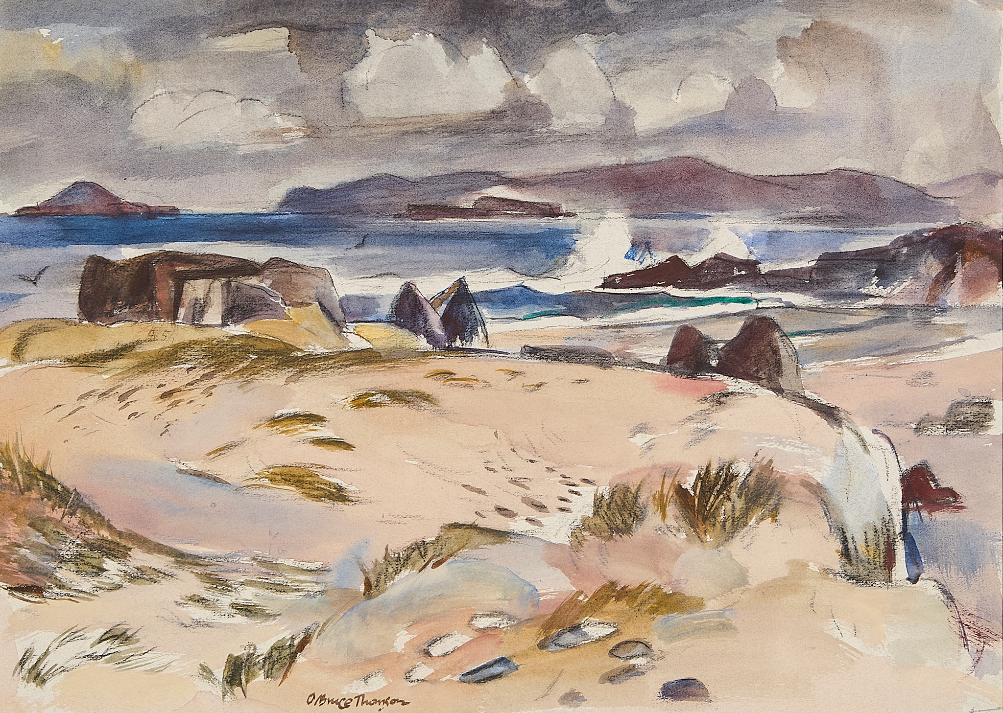 ADAM BRUCE THOMSON O.B.E., R.S.A., P.P.R.S.W., H.R.S.W. (SCOTTISH 1885-1976)