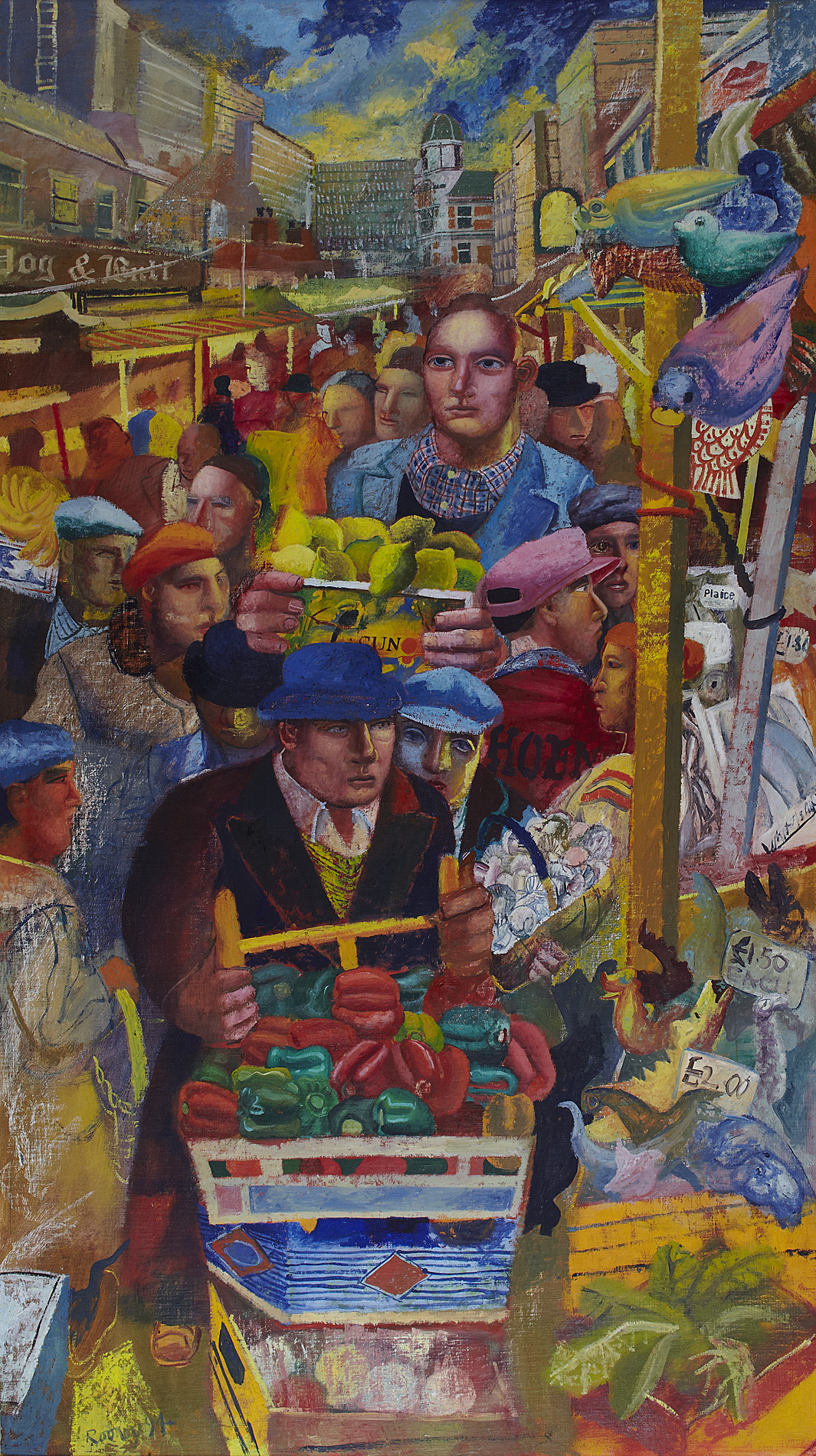 MICK ROONEY R.A. (BRITISH B. 1944)