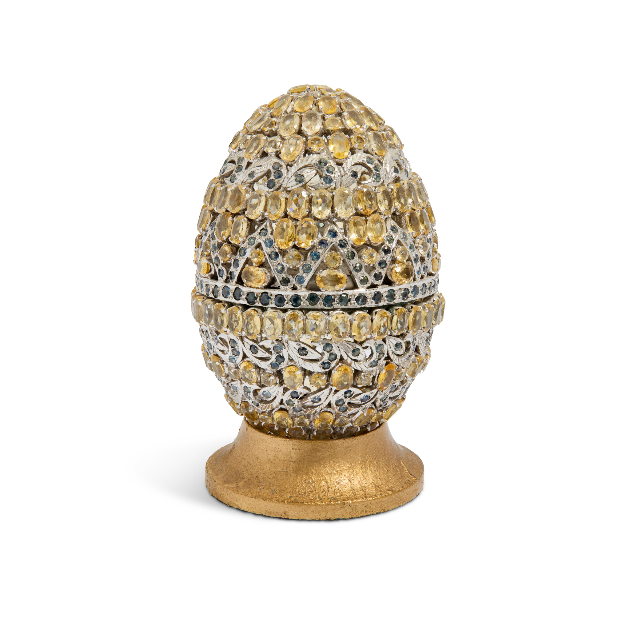 A gem-set egg