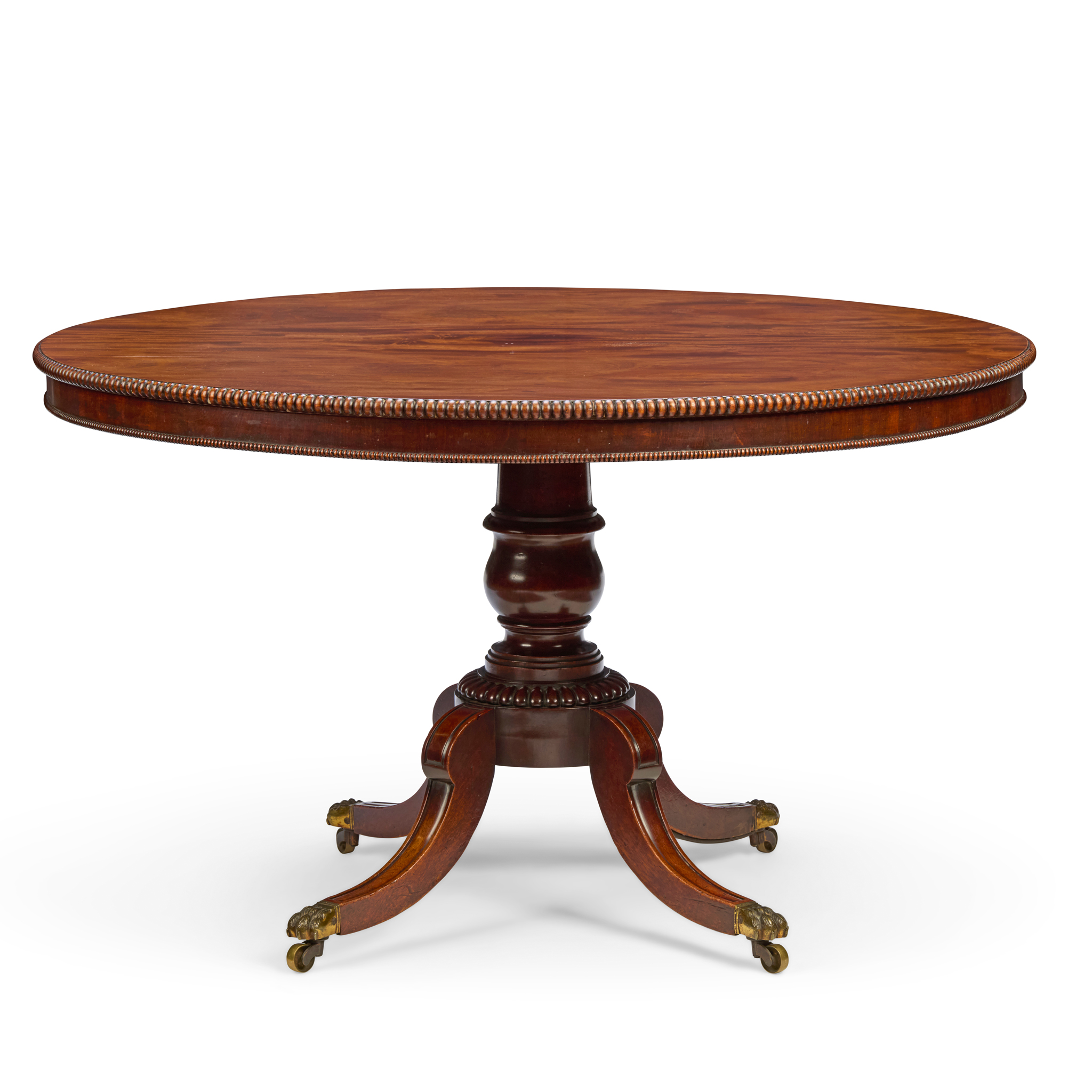 SCOTTISH REGENCY MAHOGANY BREAKFAST TABLE, IN THE MANNER OF WILLIAM TROTTER