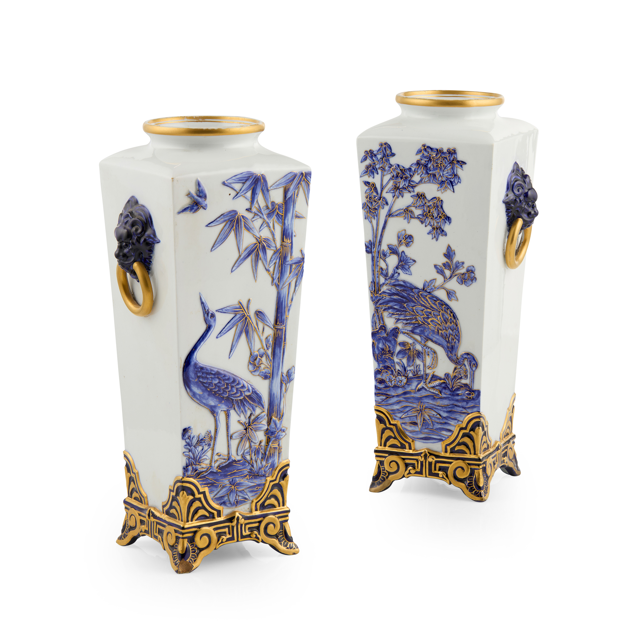ATTRIBUTED TO JAMES HADLEY (1837-1903) FOR ROYAL WORCESTER