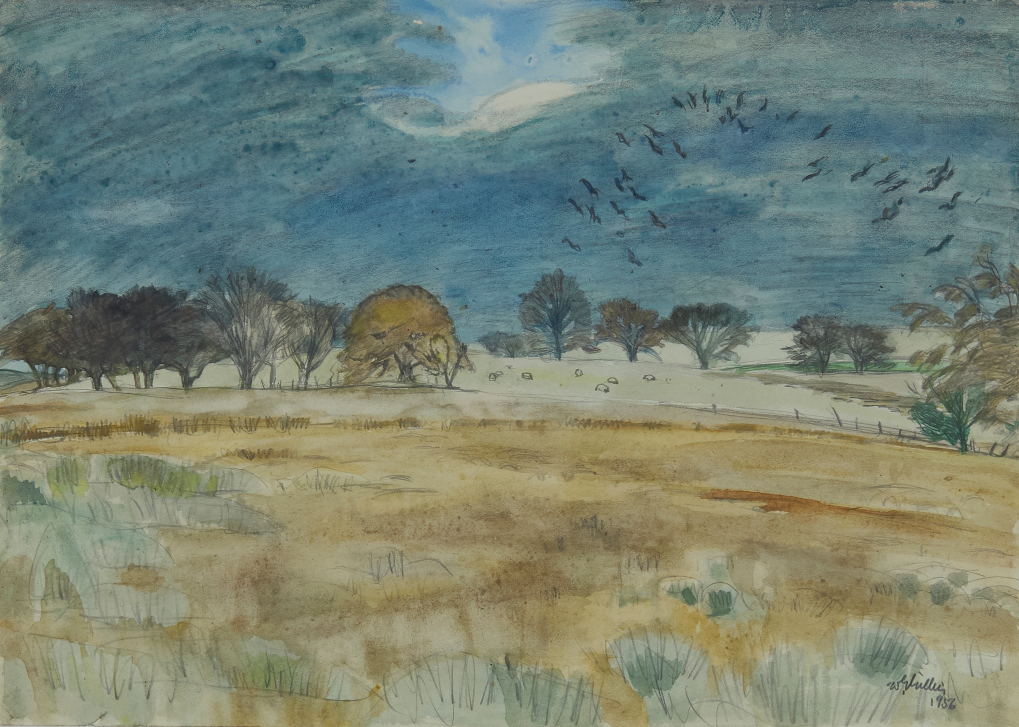 SIR WILLIAM GEORGE GILLIES C.B.E., L.L.D., R.S.A., P.R.S.W., R.A. (SCOTTISH 1898-1973)