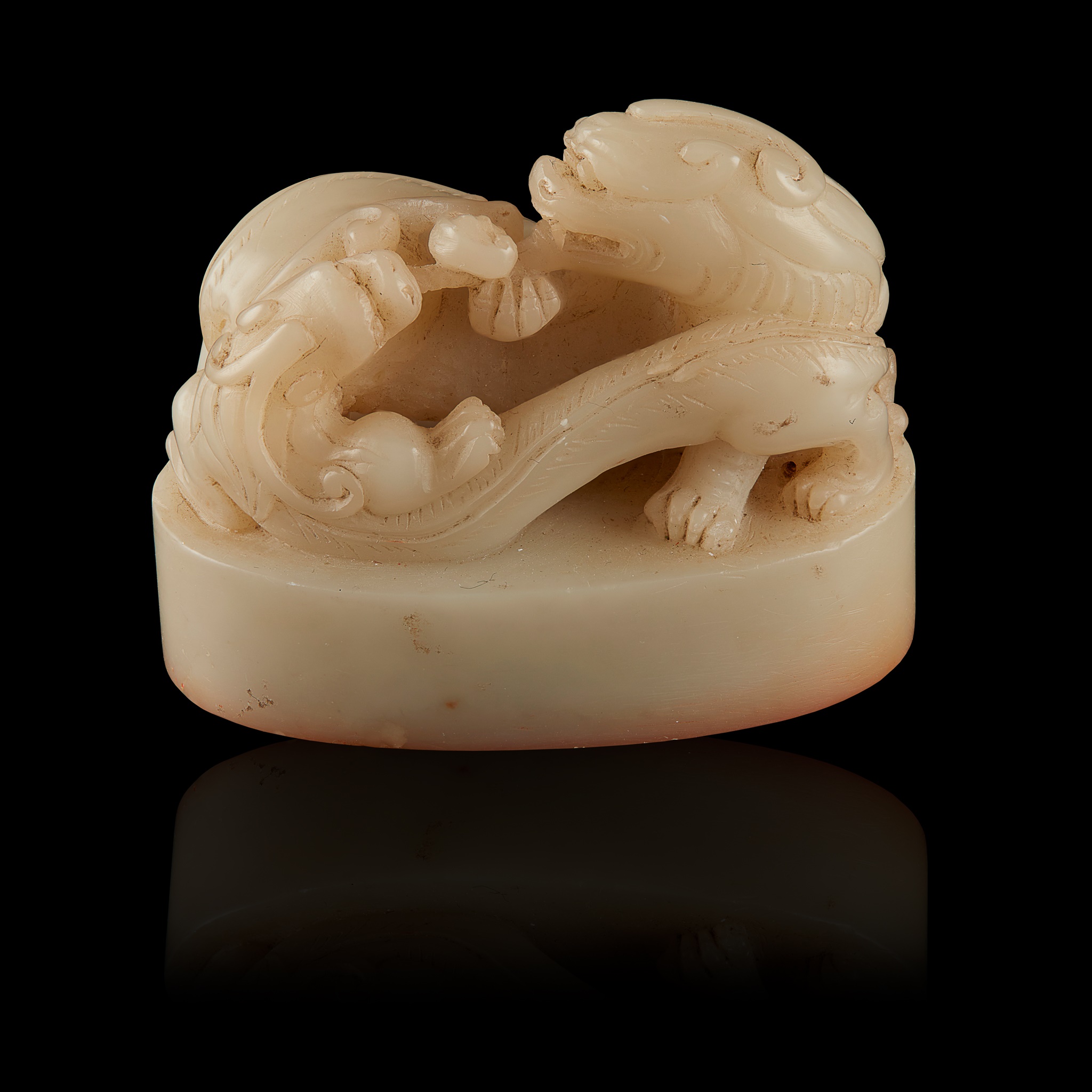 SOAPSTONE CHI-DRAGON SEAL