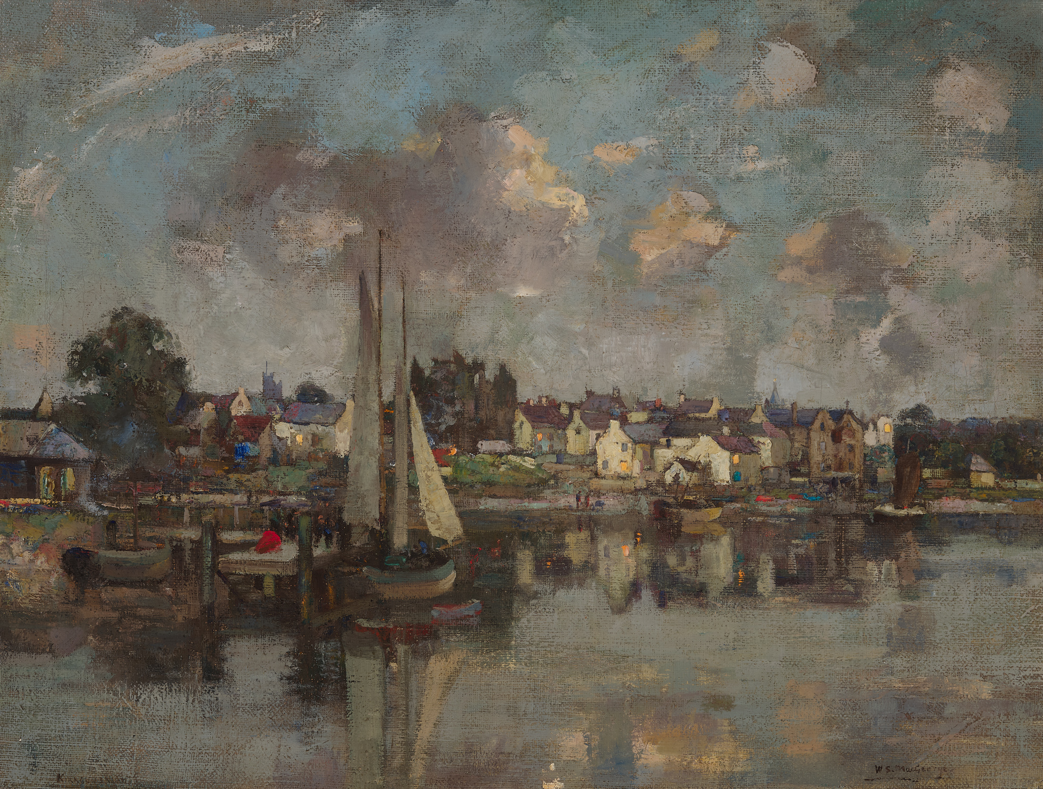 WILLIAM STEWART MACGEORGE R.S.A. (SCOTTISH 1861-1931)