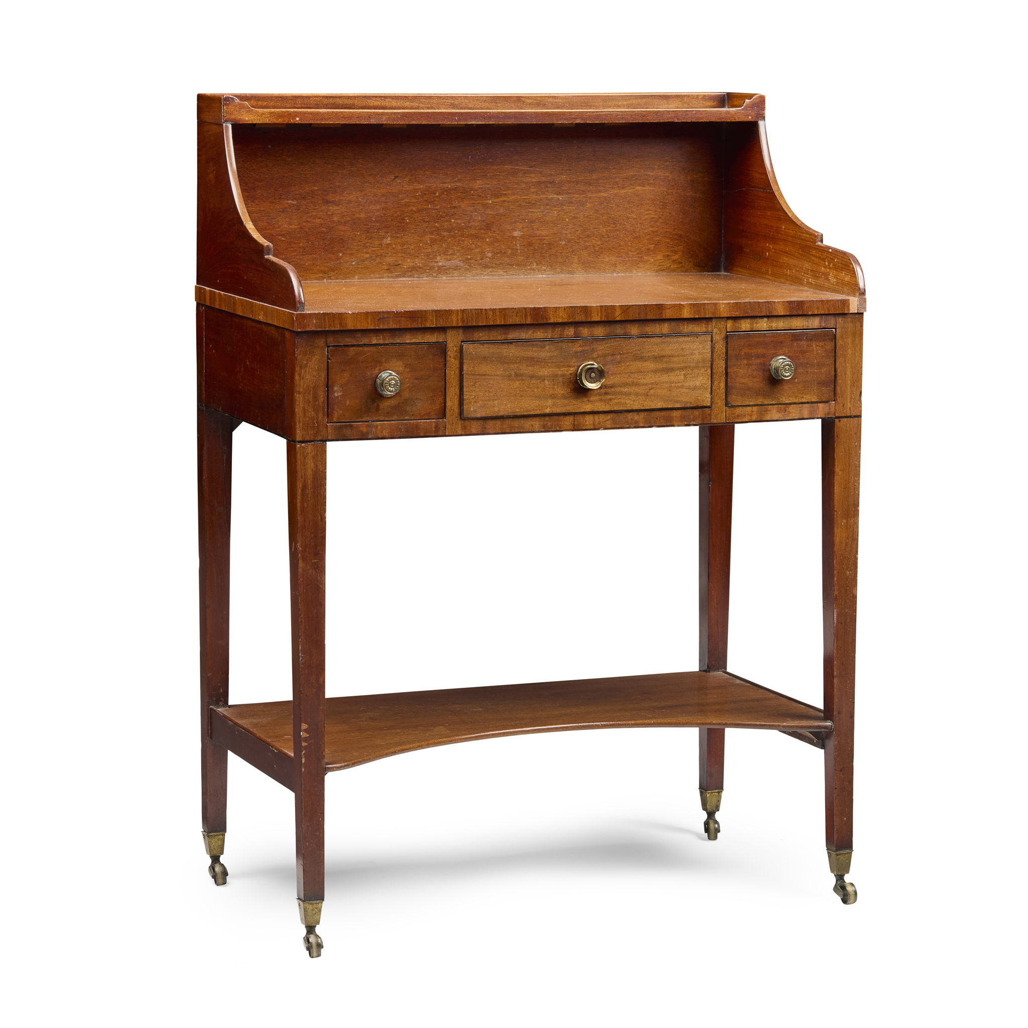 GEORGE III MAHOGANY LADY'S WRITING TABLE