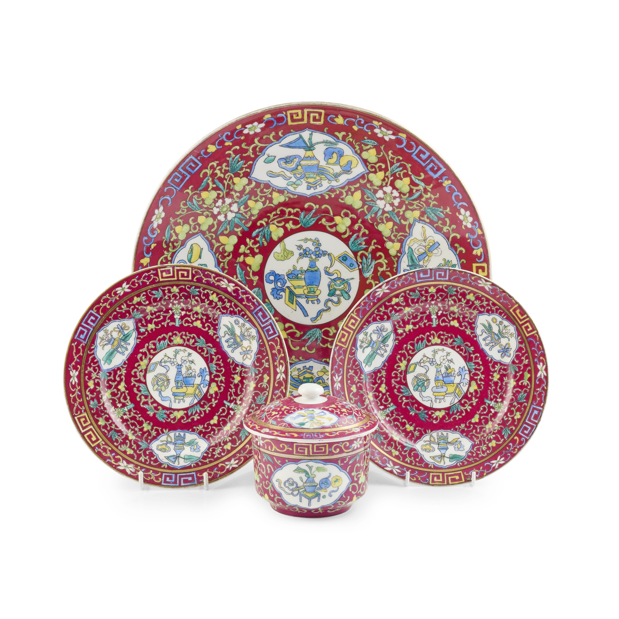 COLLECTION OF RUSSIAN PORCELAIN, GARDNER MANUFACTORY