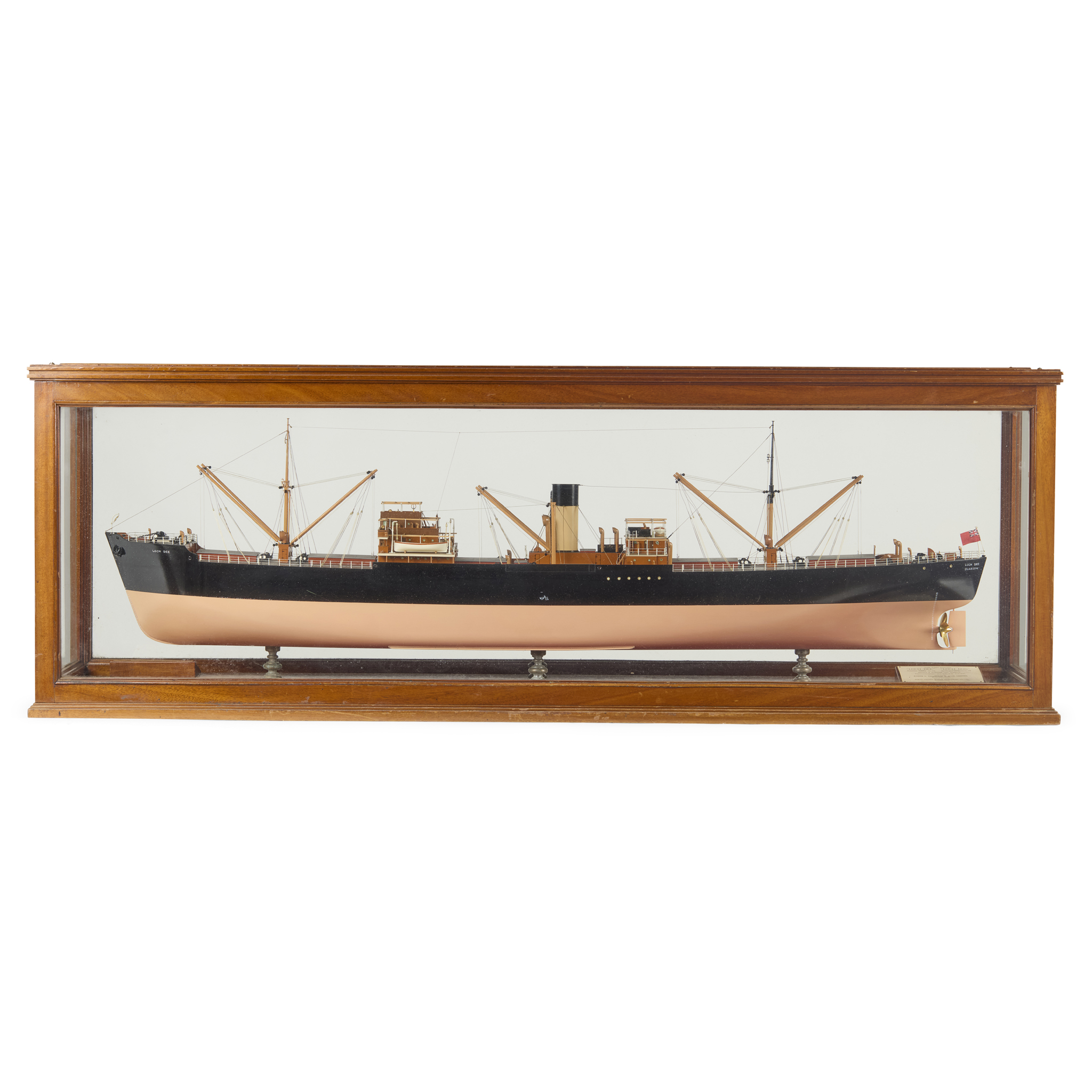BUILDER'S MODEL OF THE CARGO STEAMERS ‘LOCH DEE’ & ‘LOCH DON’