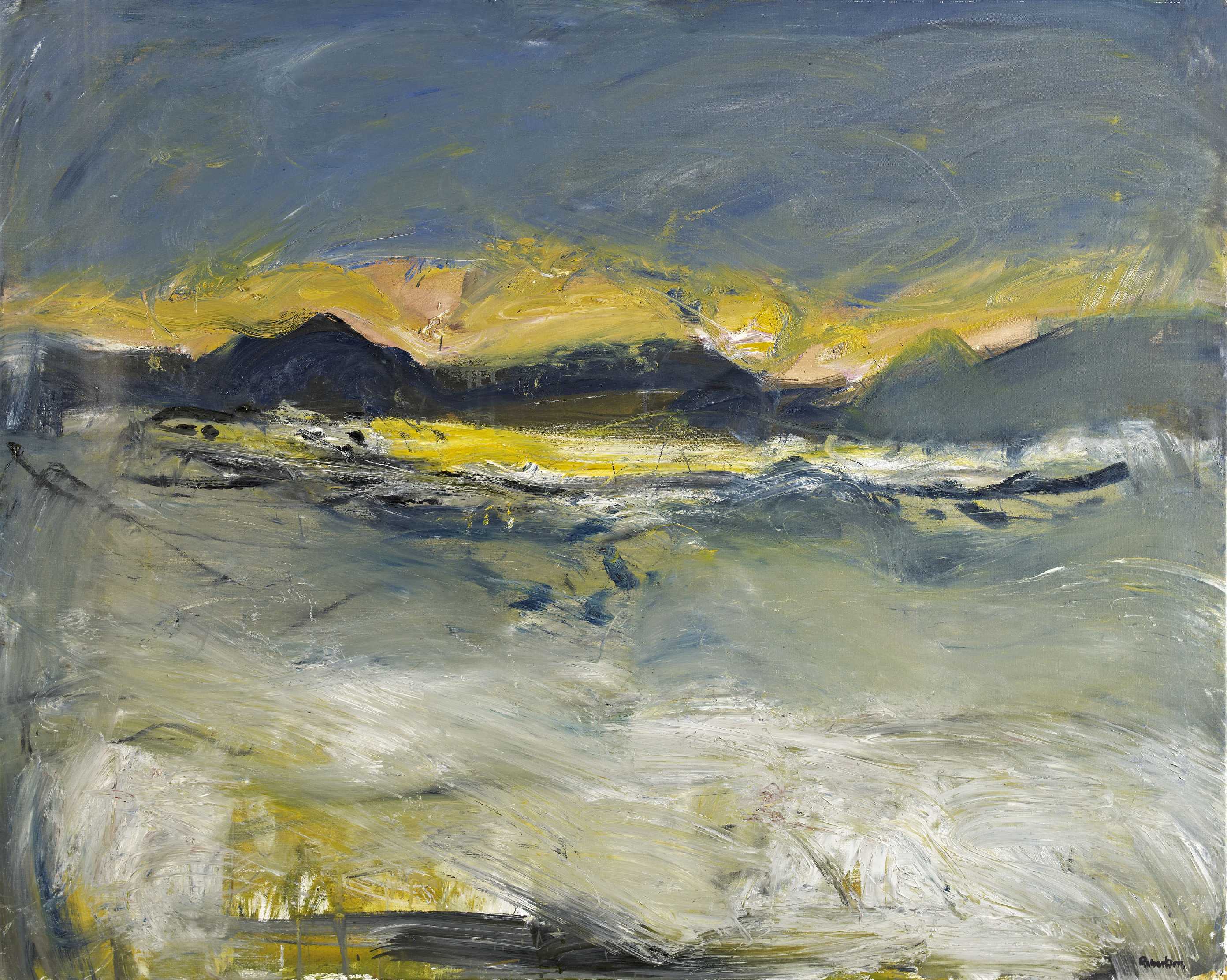 JAMES D ROBERTSON R.S.A., R.S.W., R.G.I (SCOTTISH B.1931)