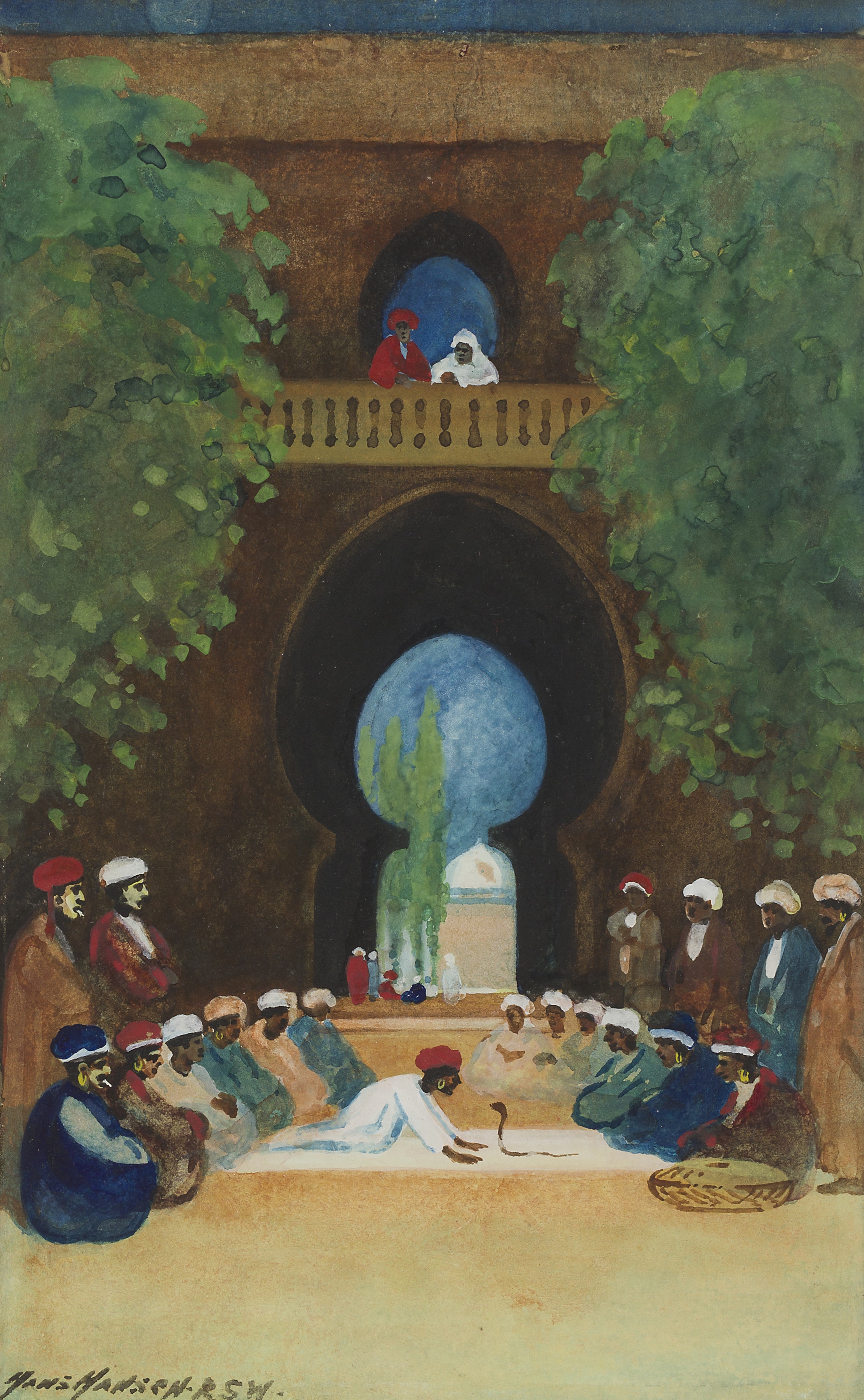 HANS JACOB HANSEN R.S.W. (SCOTTISH 1853-1947)