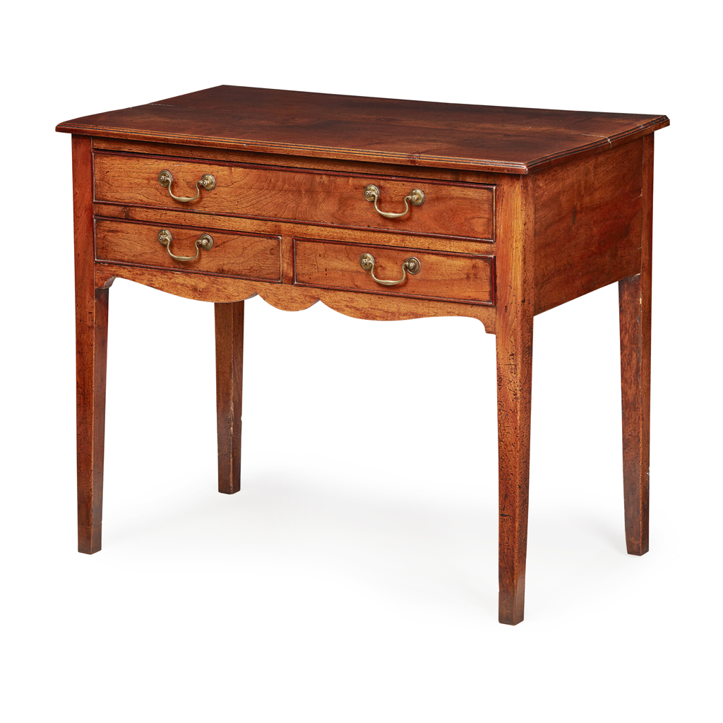 GEORGE III FRUITWOOD LOW BOY