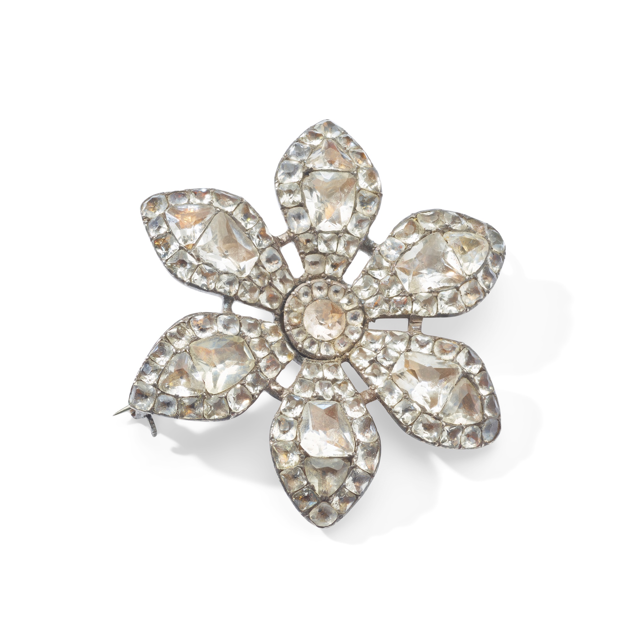 A Georgian paste brooch, circa 1800