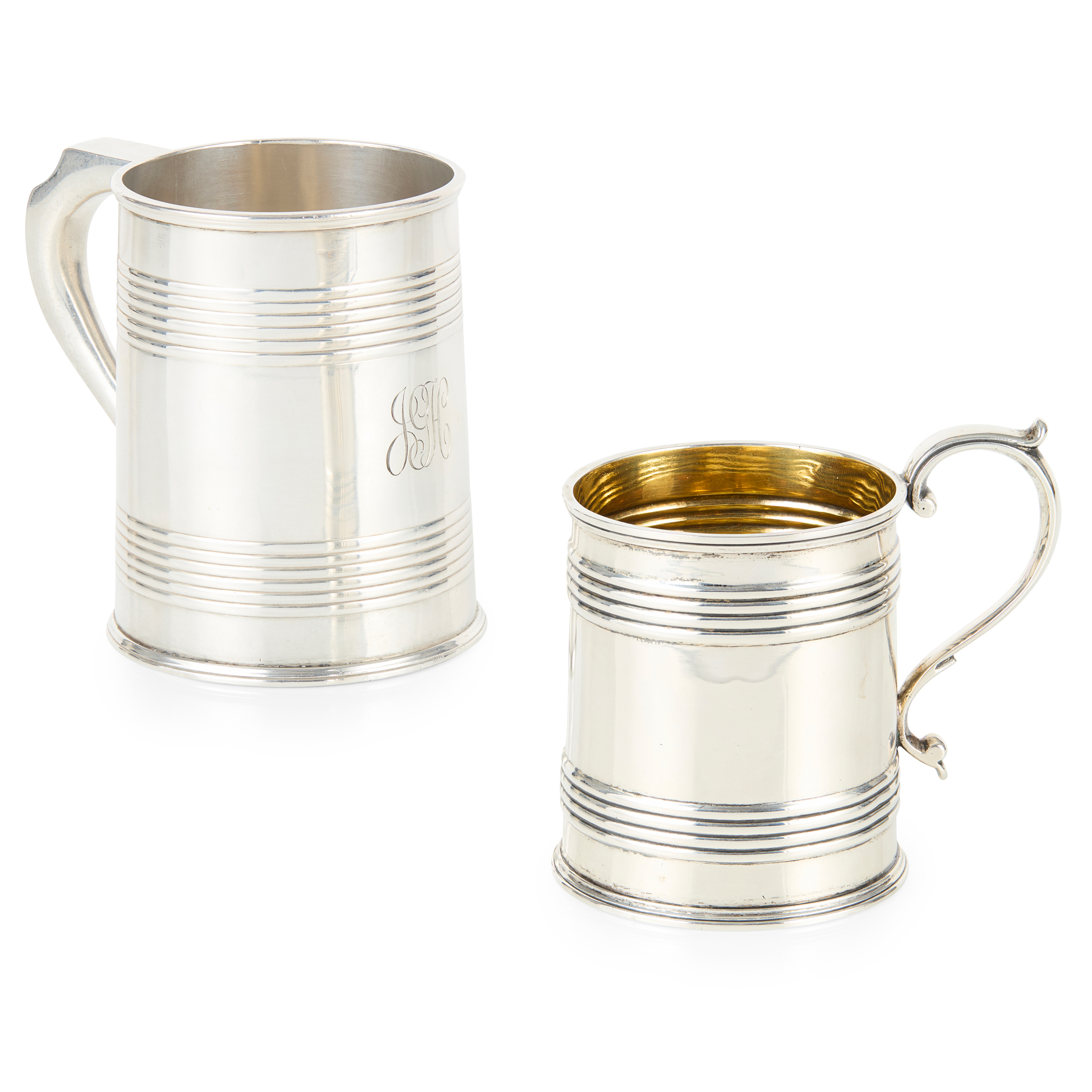 A GEORGE IV MUG