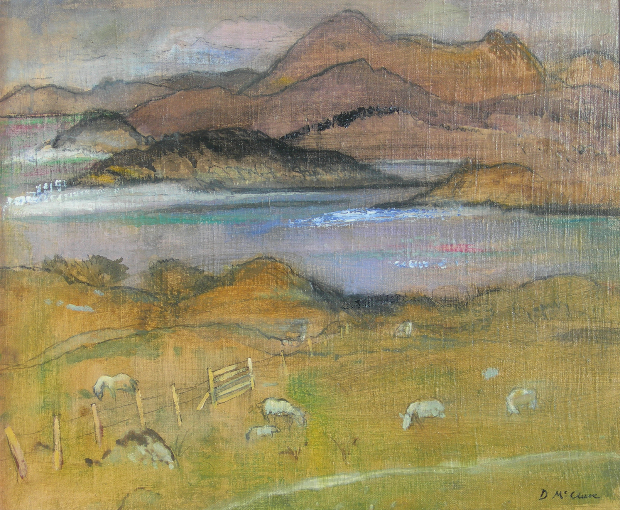 DAVID MCCLURE S.A.,R.S.W., R.G.I (SCOTTISH, 1926-1999)