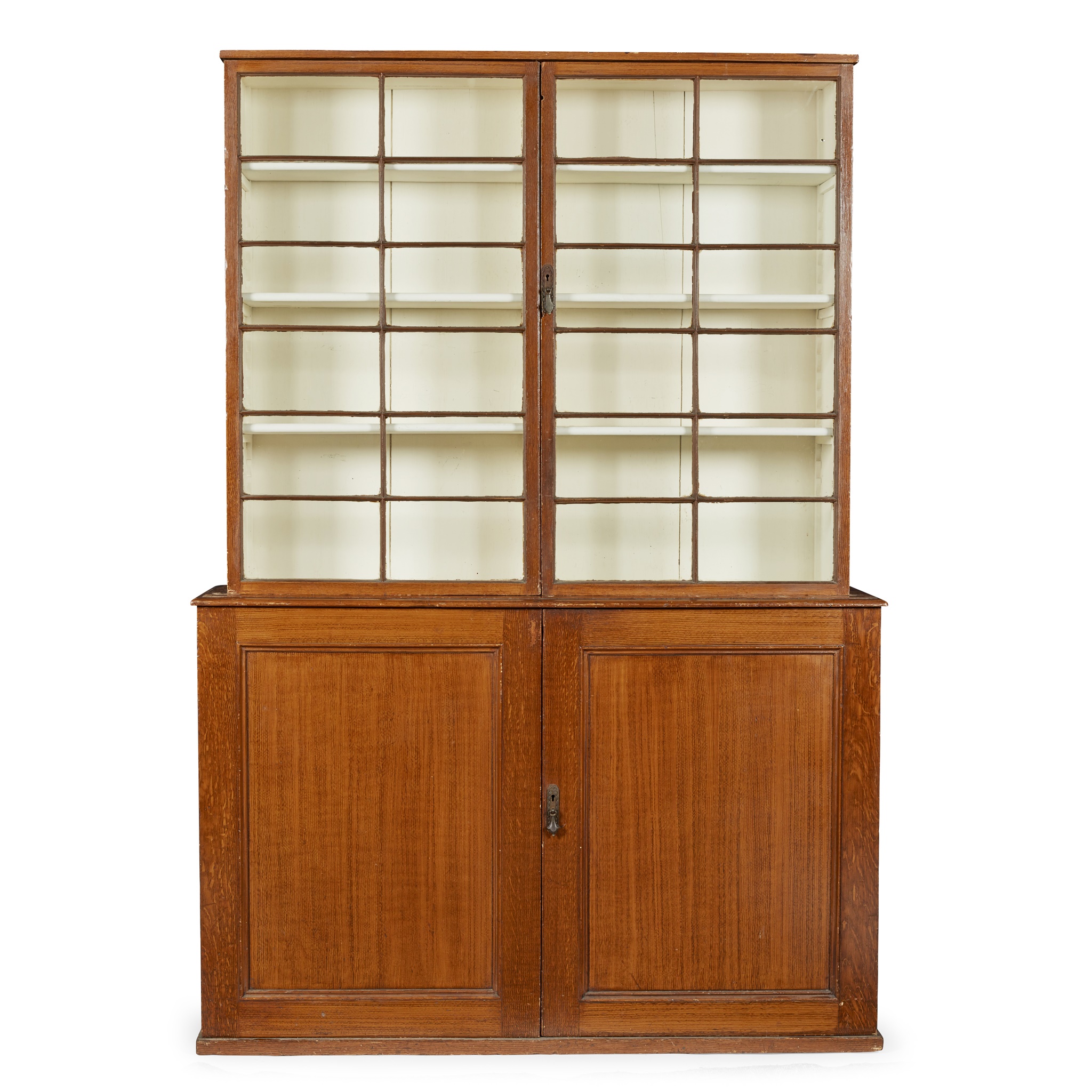 VICTORIAN SCUMBLED BOOKCASE